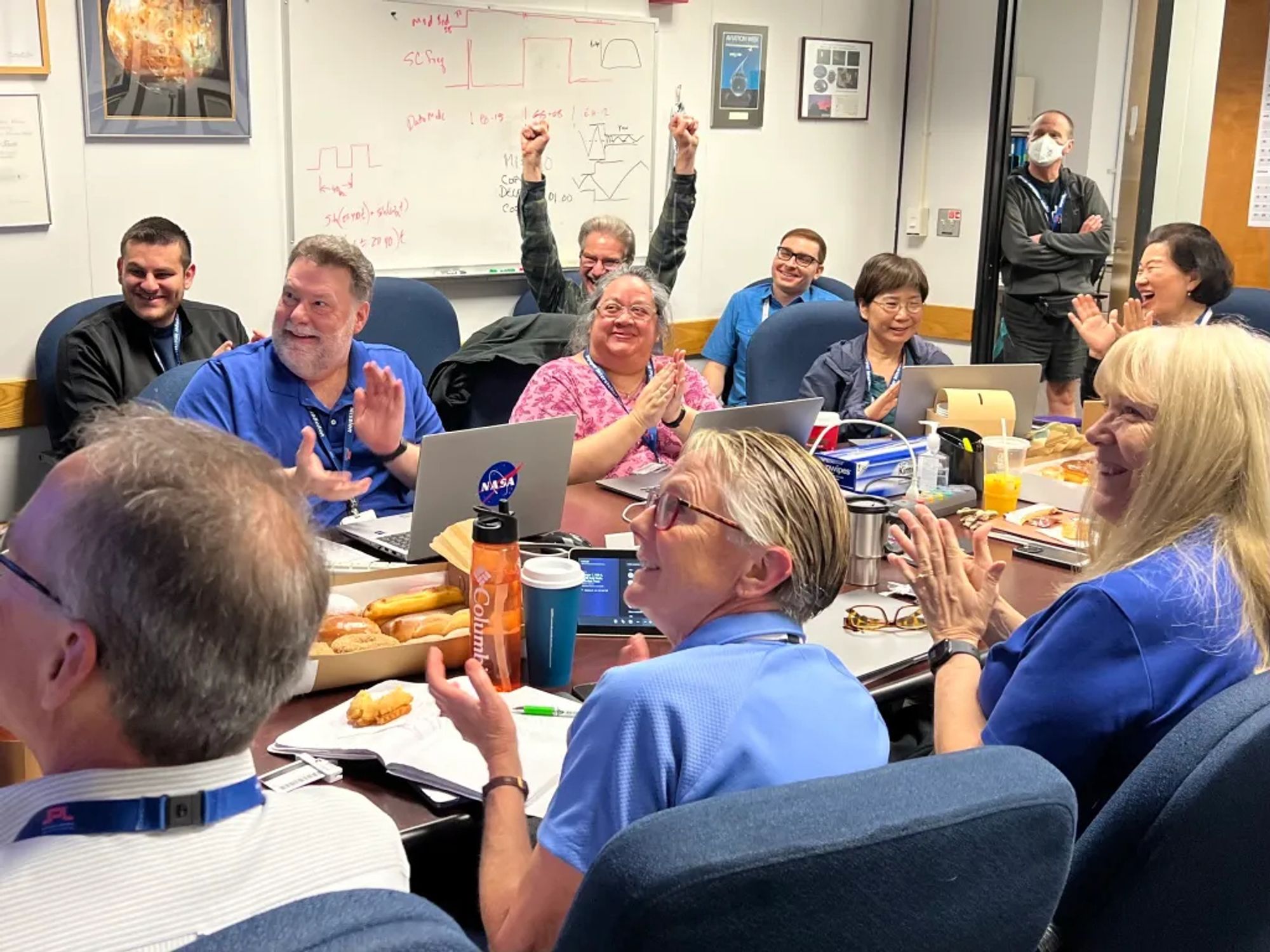 THE VERY BEST PEOPLE ON EARTH our JPL Voyager team!! THEY ARE HEROES!!