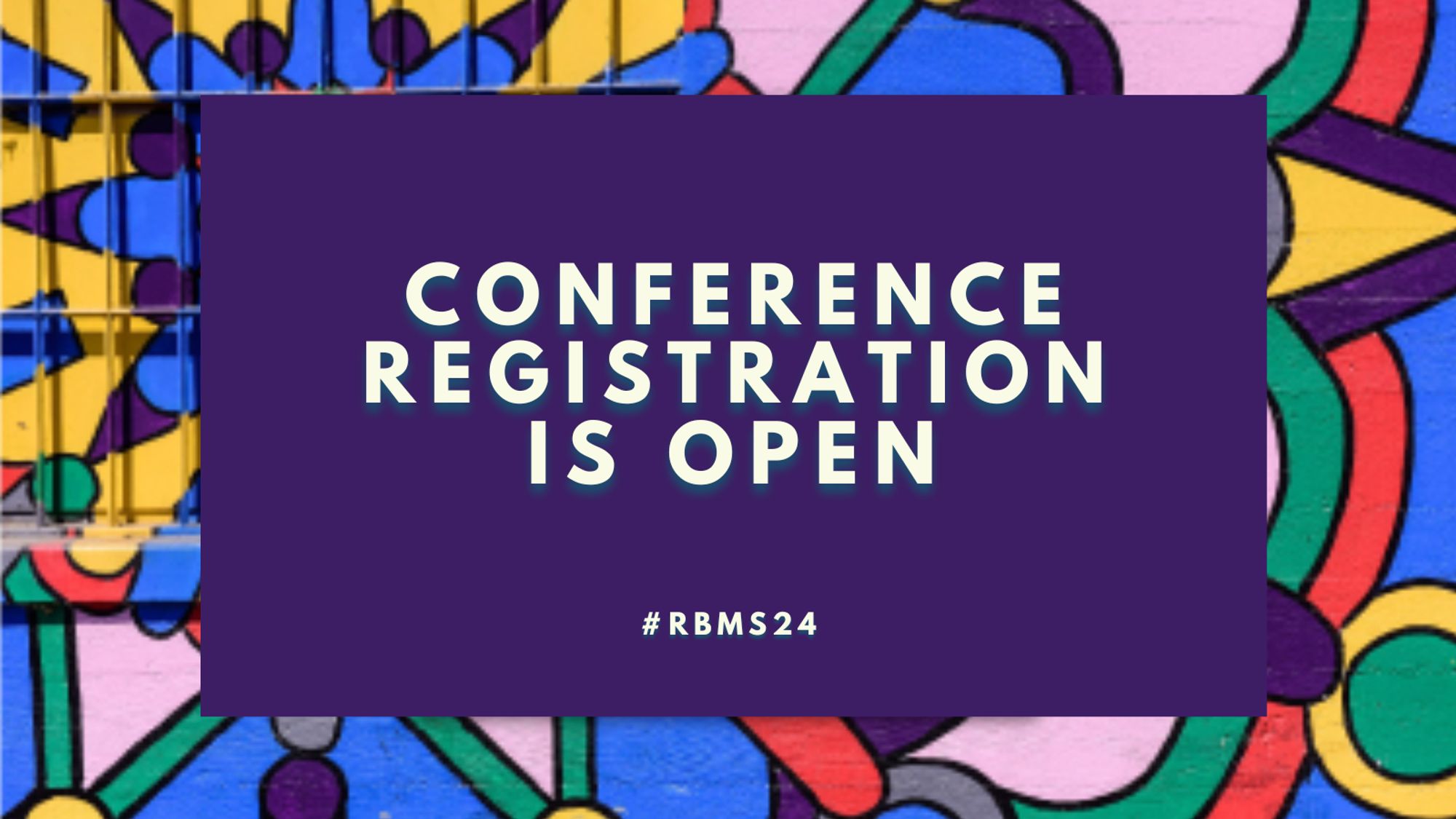 Conference Registration is Open