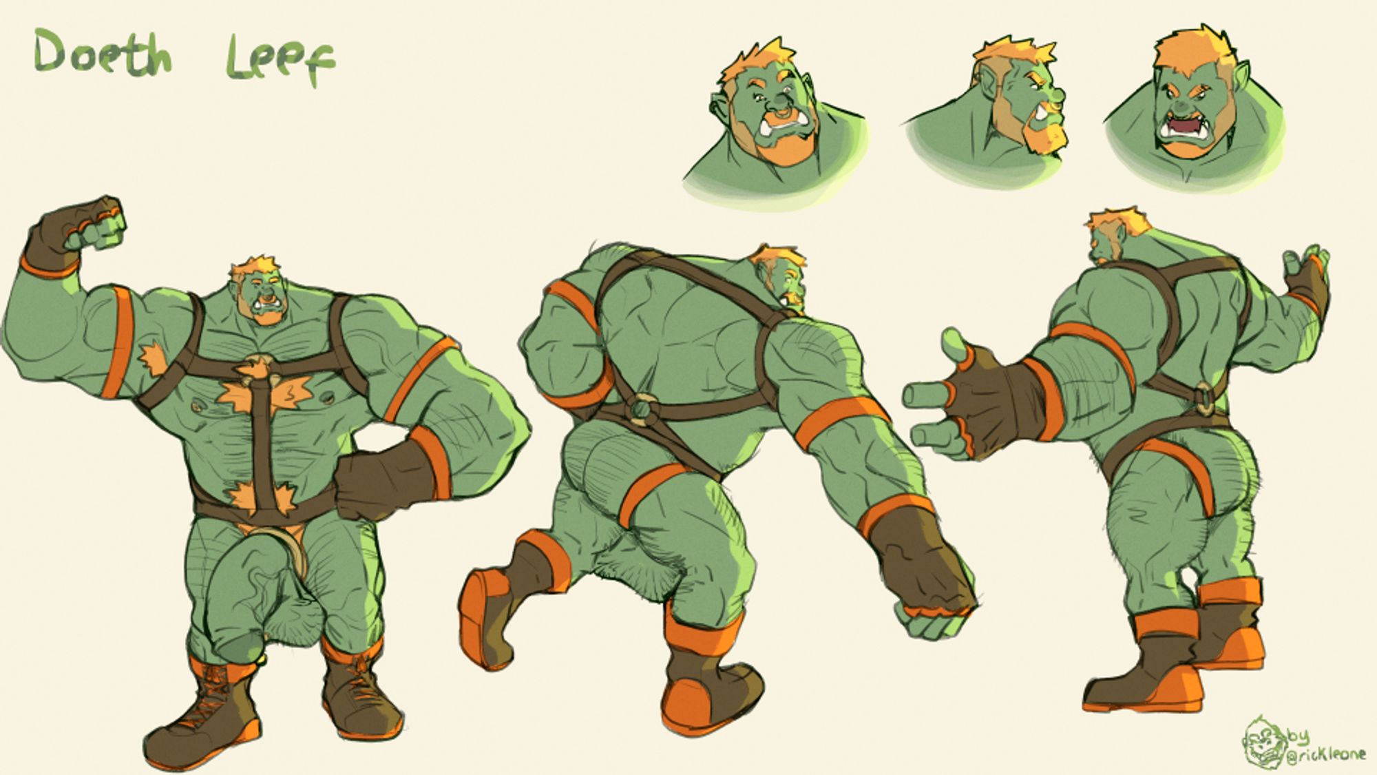 CW: Hyper Orc Character Sheet