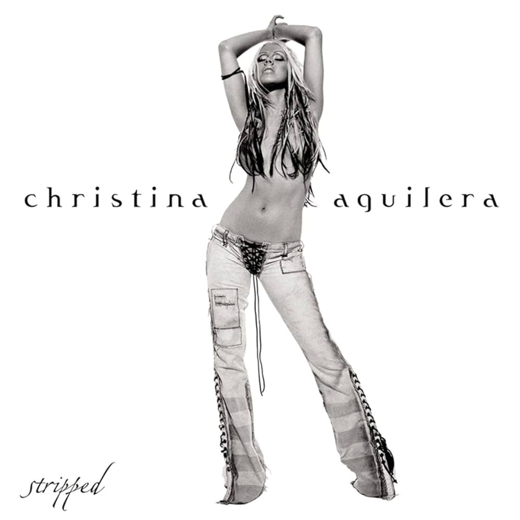 Christina Aguilera's "Stripped" album cover