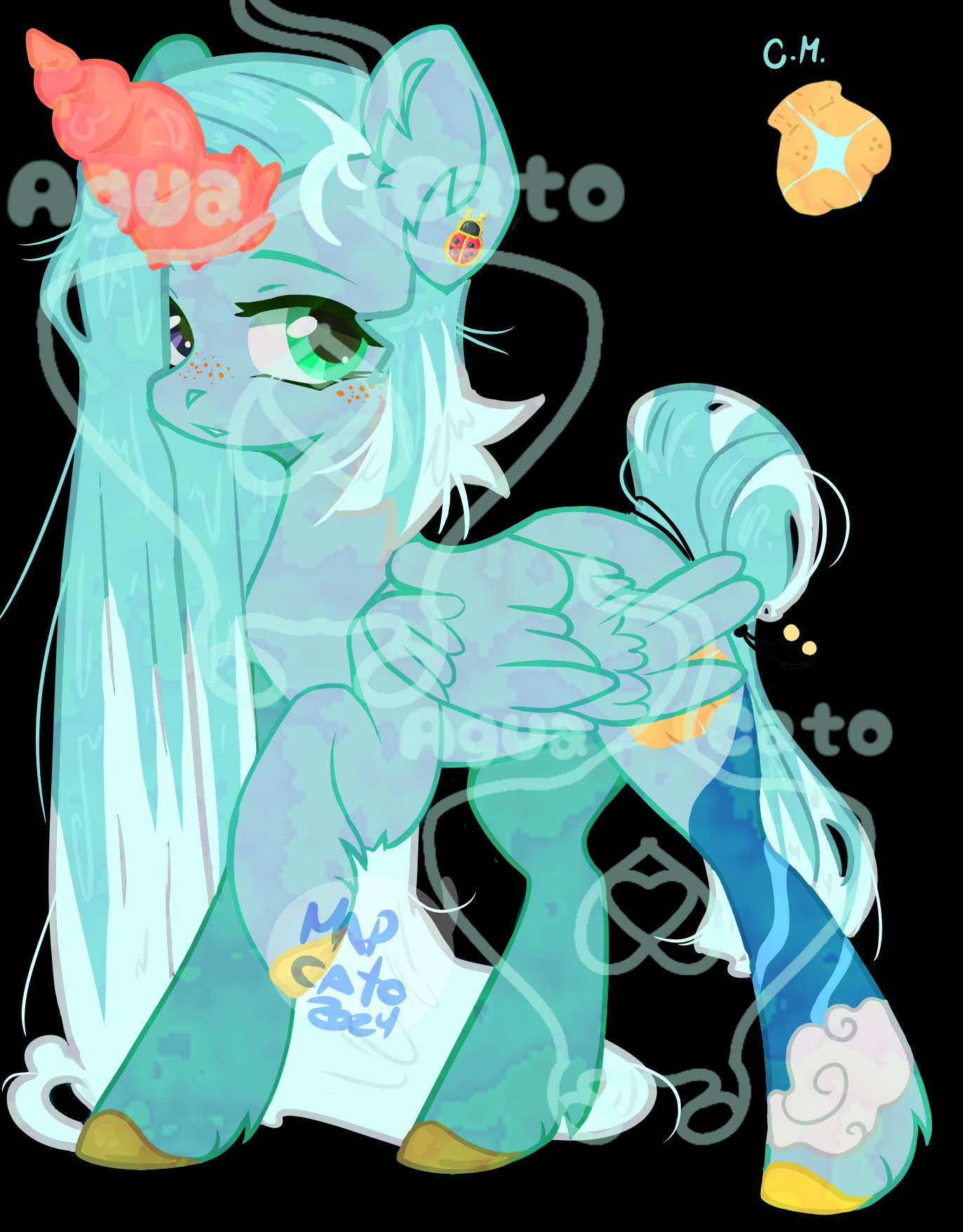 sea themed pony baby!