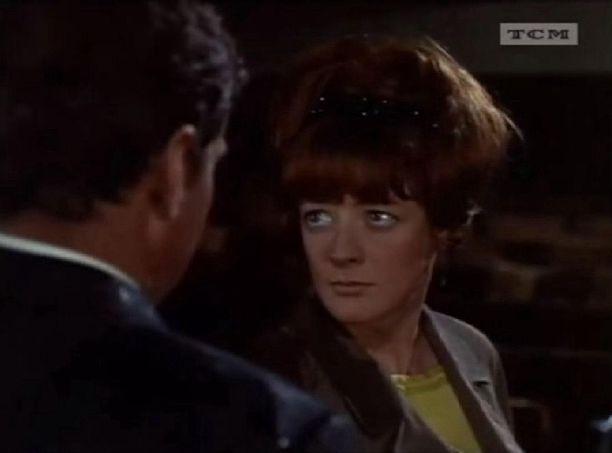 A young Maggie Smith