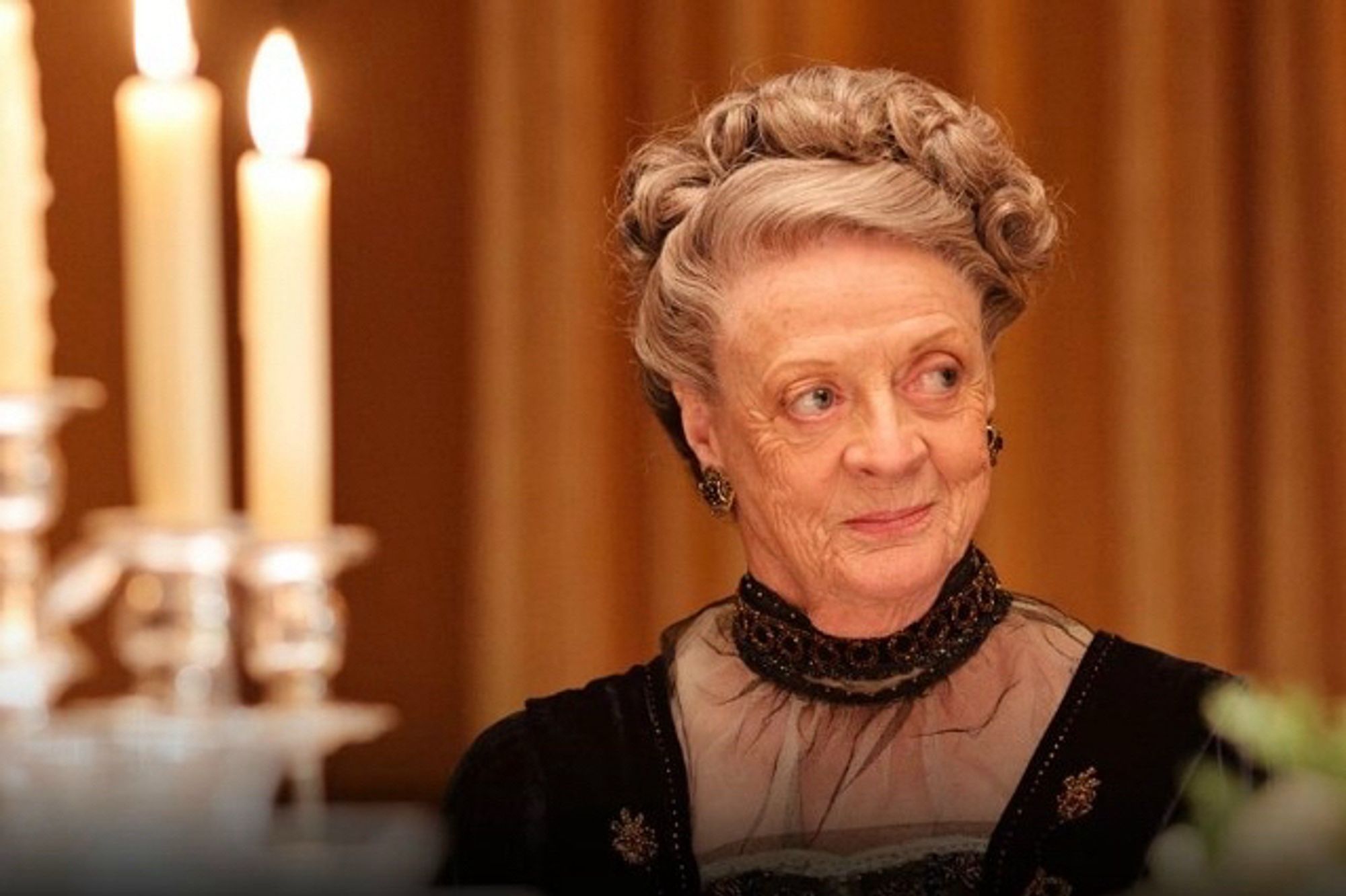 Maggie Smith as Lady Violet