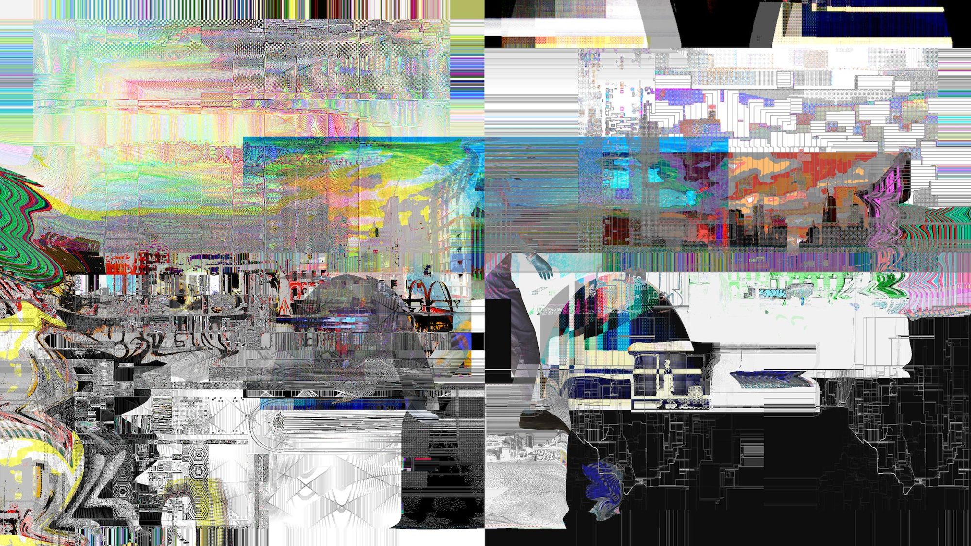 computer collage art