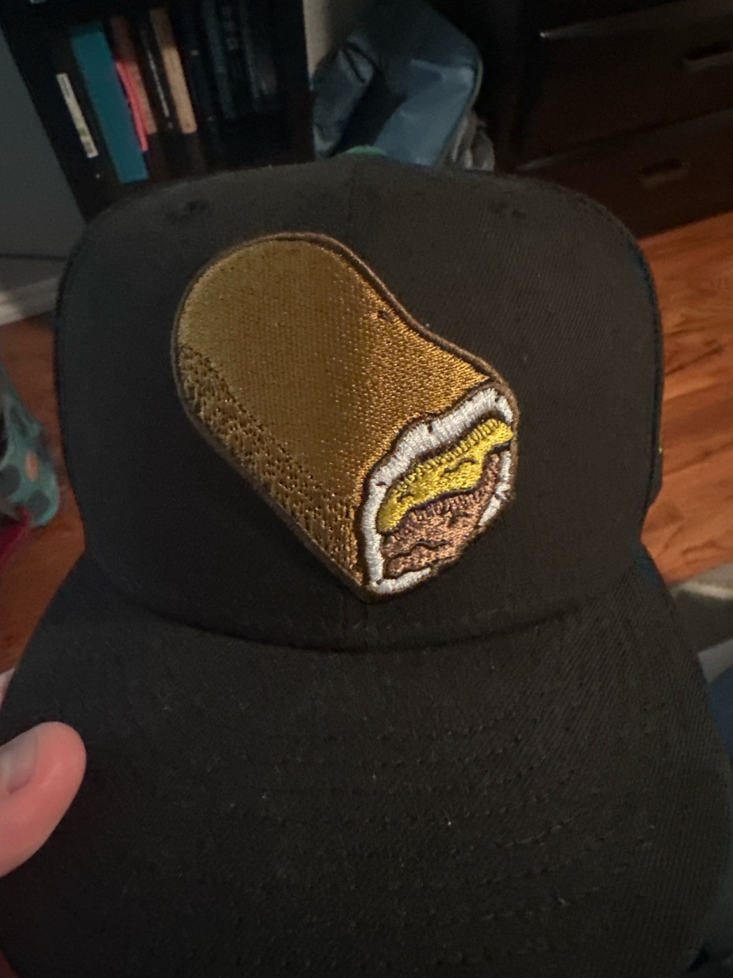 Alternate hat for the Omaha Stormchasers, from the weekend they went as the Omaha Runzas