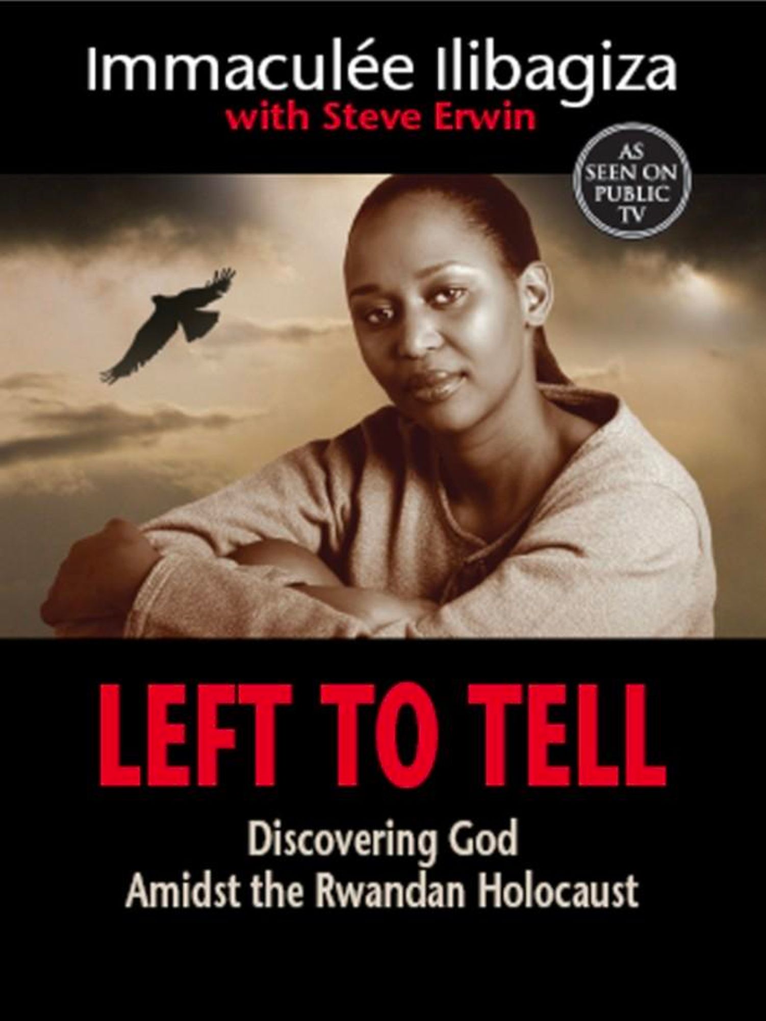 Cover of book title:  Left to Tell by Immaculee Ilibagiza