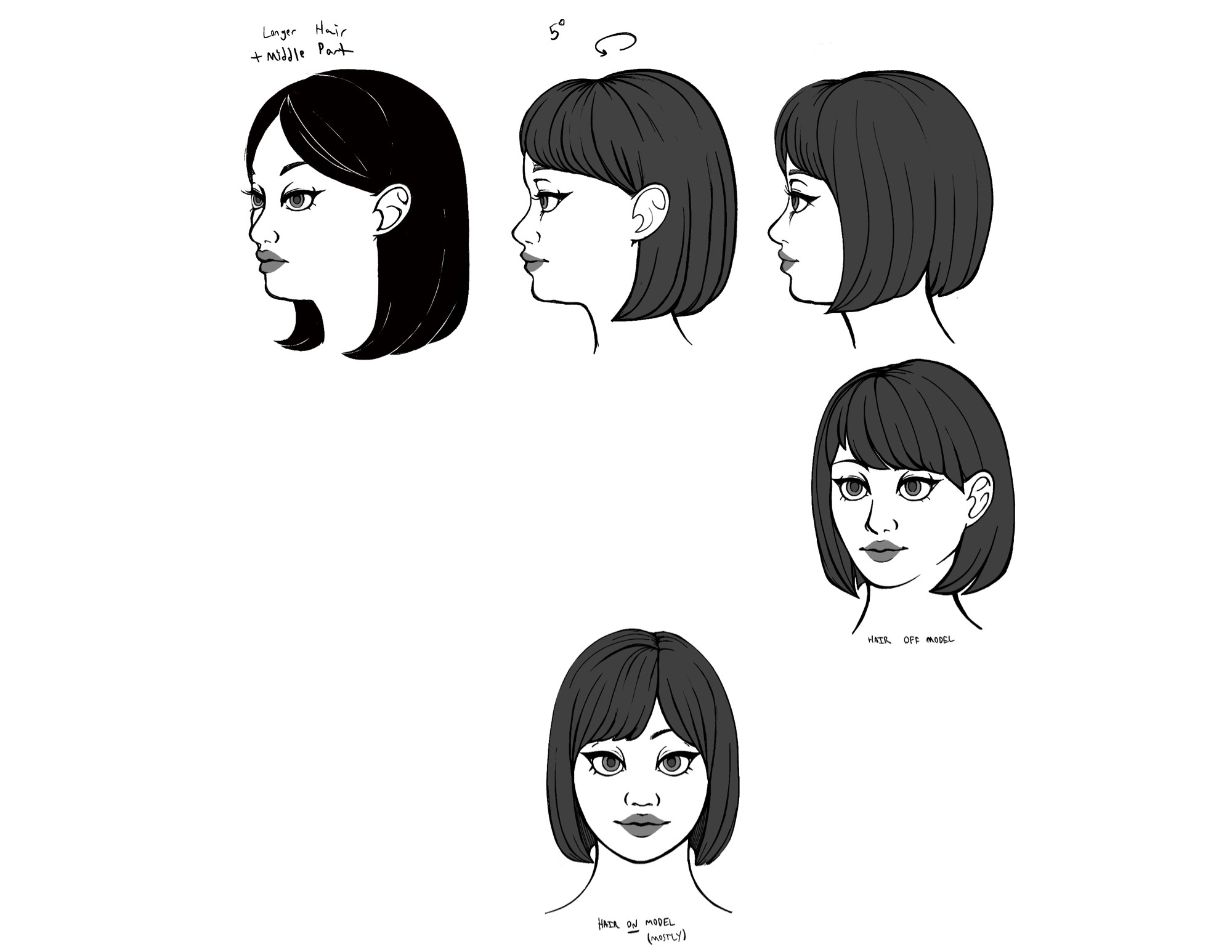 Violeta head turnarounds