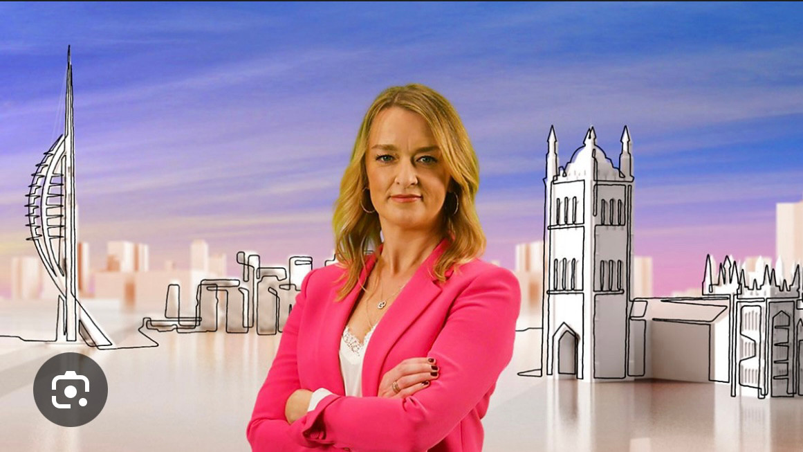 Image is a picture of Laura Kuenssberg
