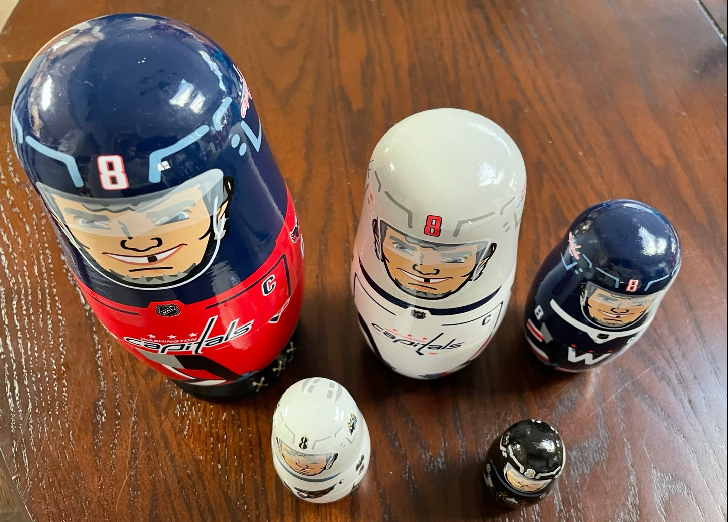 Washington Capitals matryoshka dolls