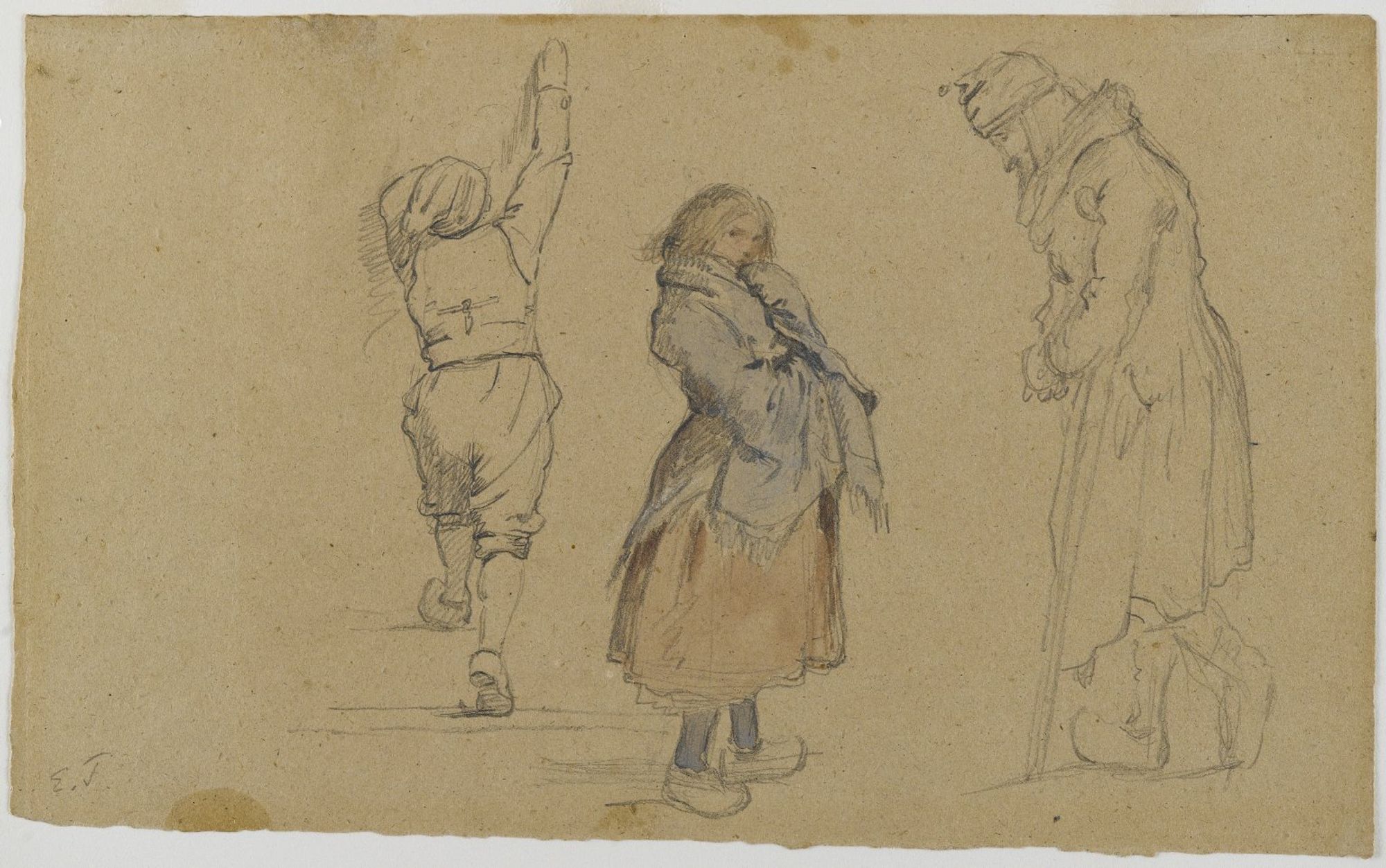 Three Dutch Figures