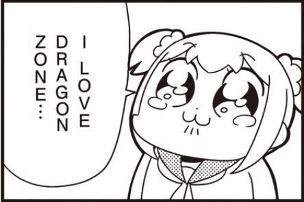 Pipimi crying and saying "I LOVE DRAGON ZONE..."