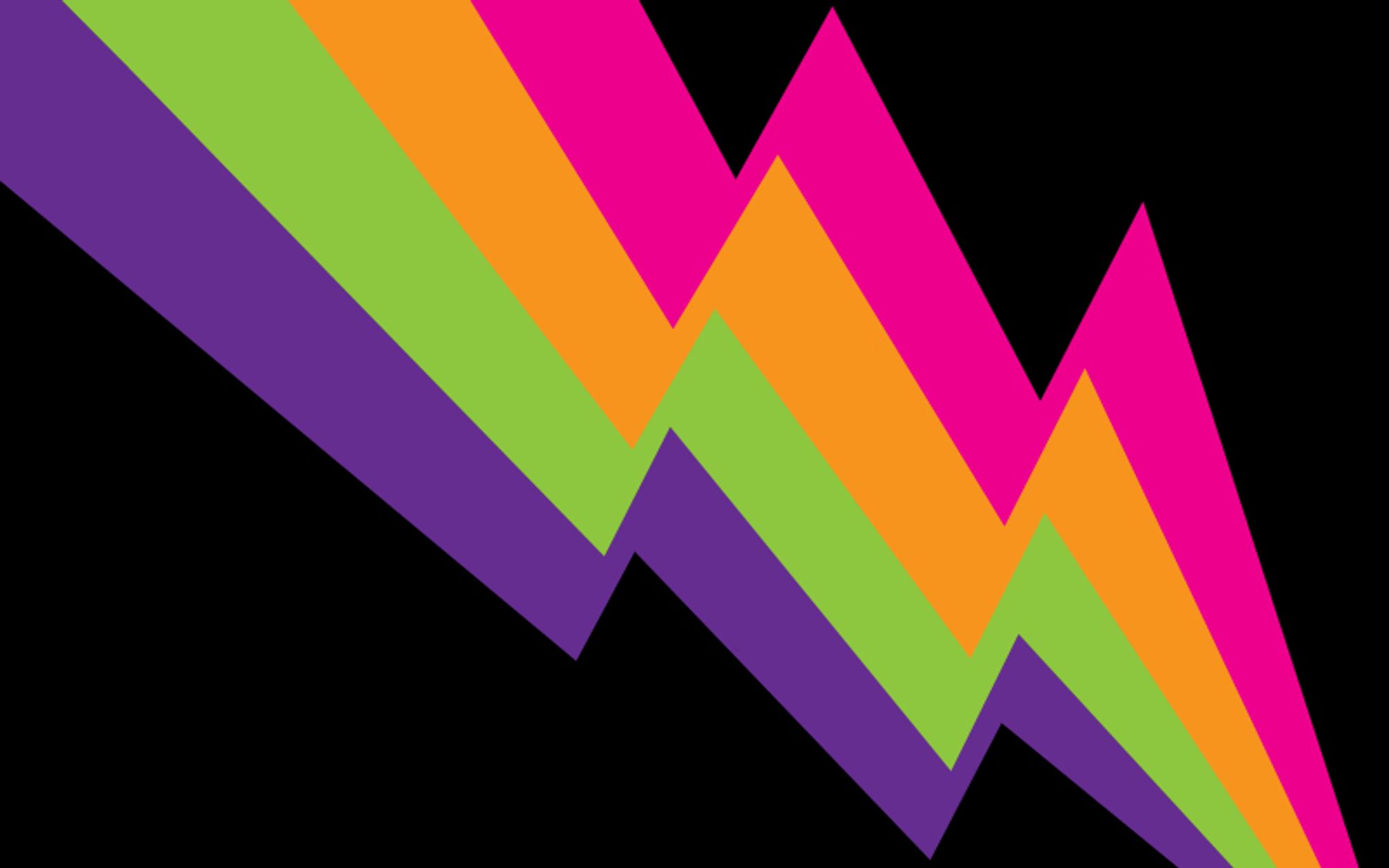 The queer villain pride flag.