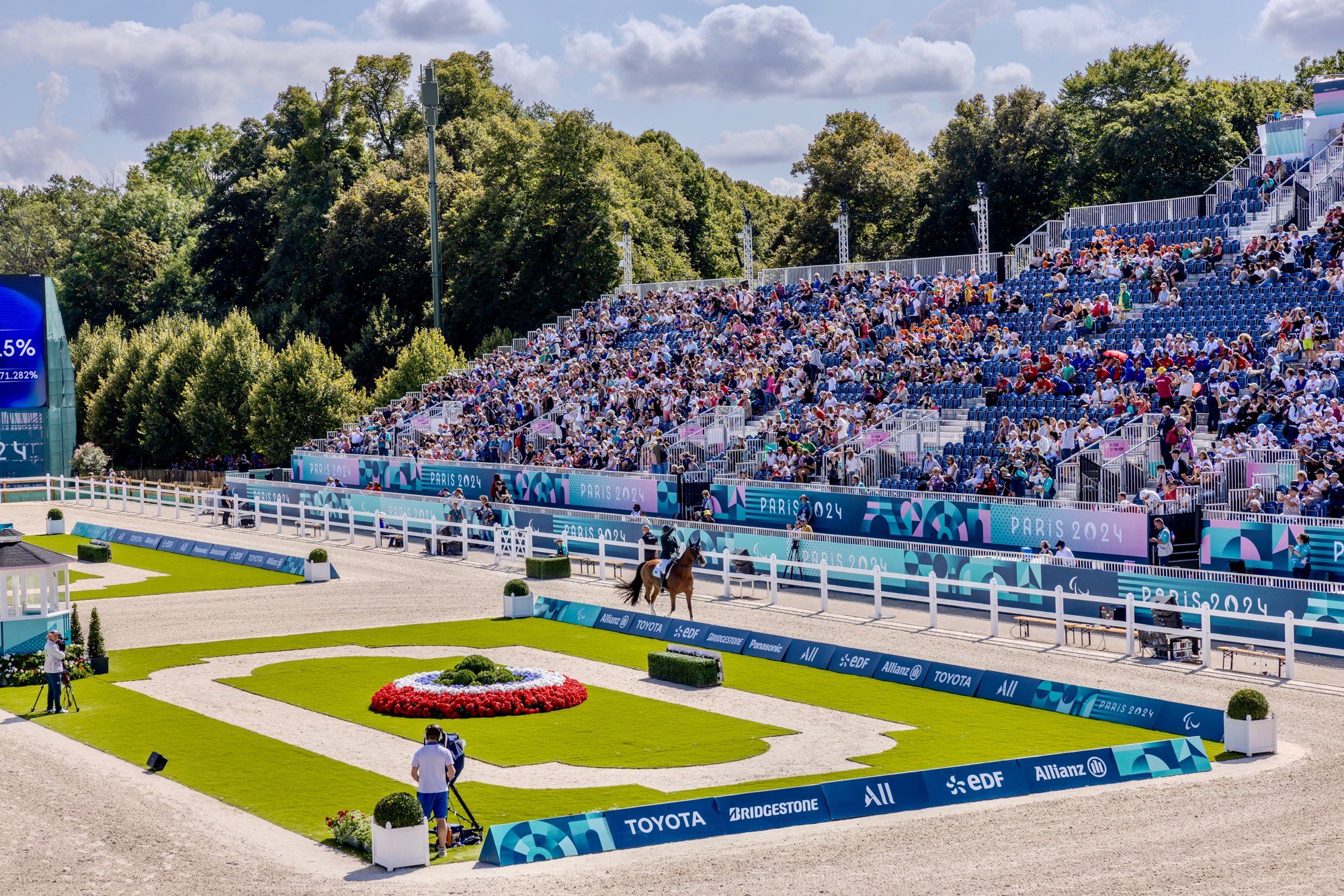 Le site olympique au château de Versailles