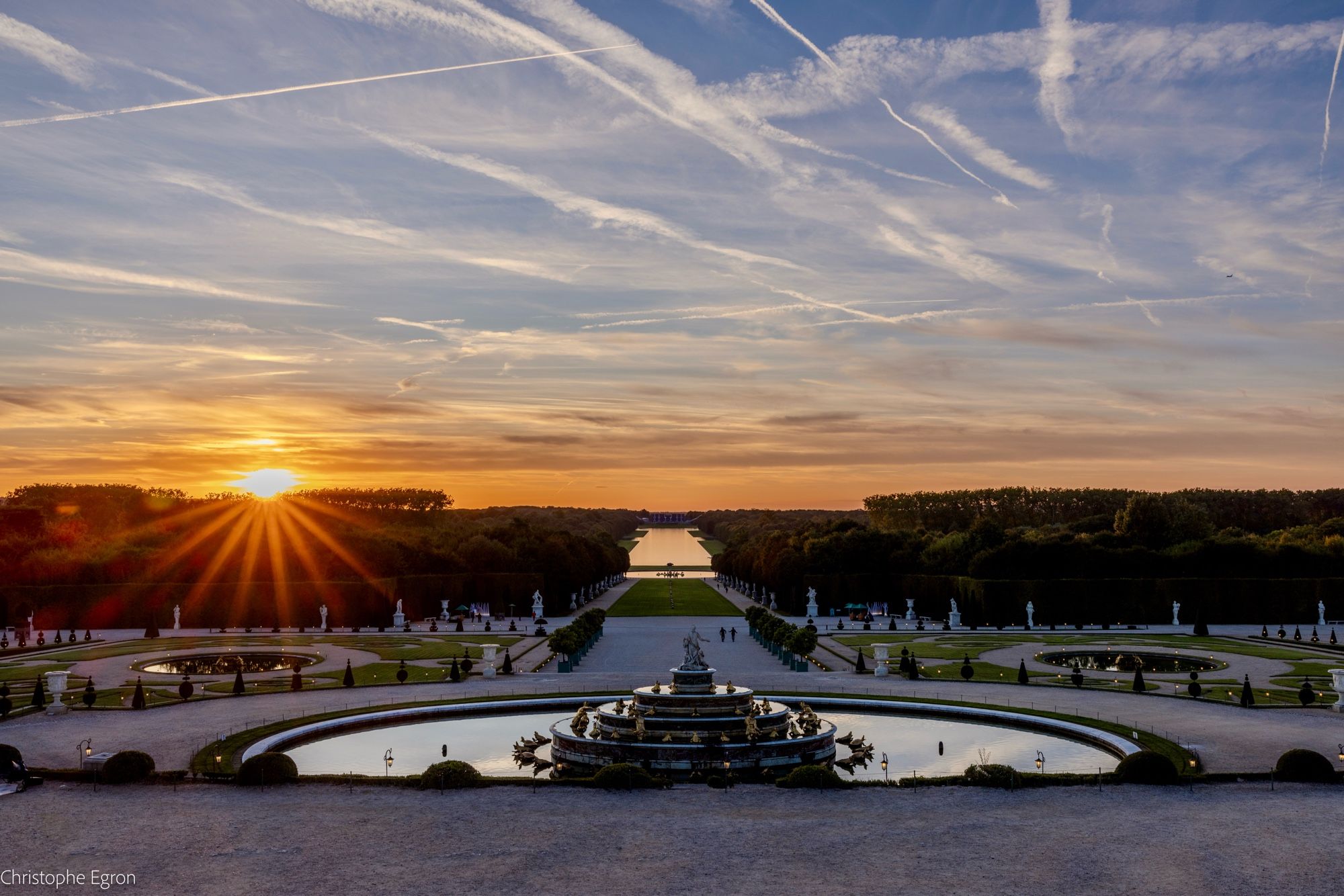 Le bassin de Latone au Chateau de Versailles