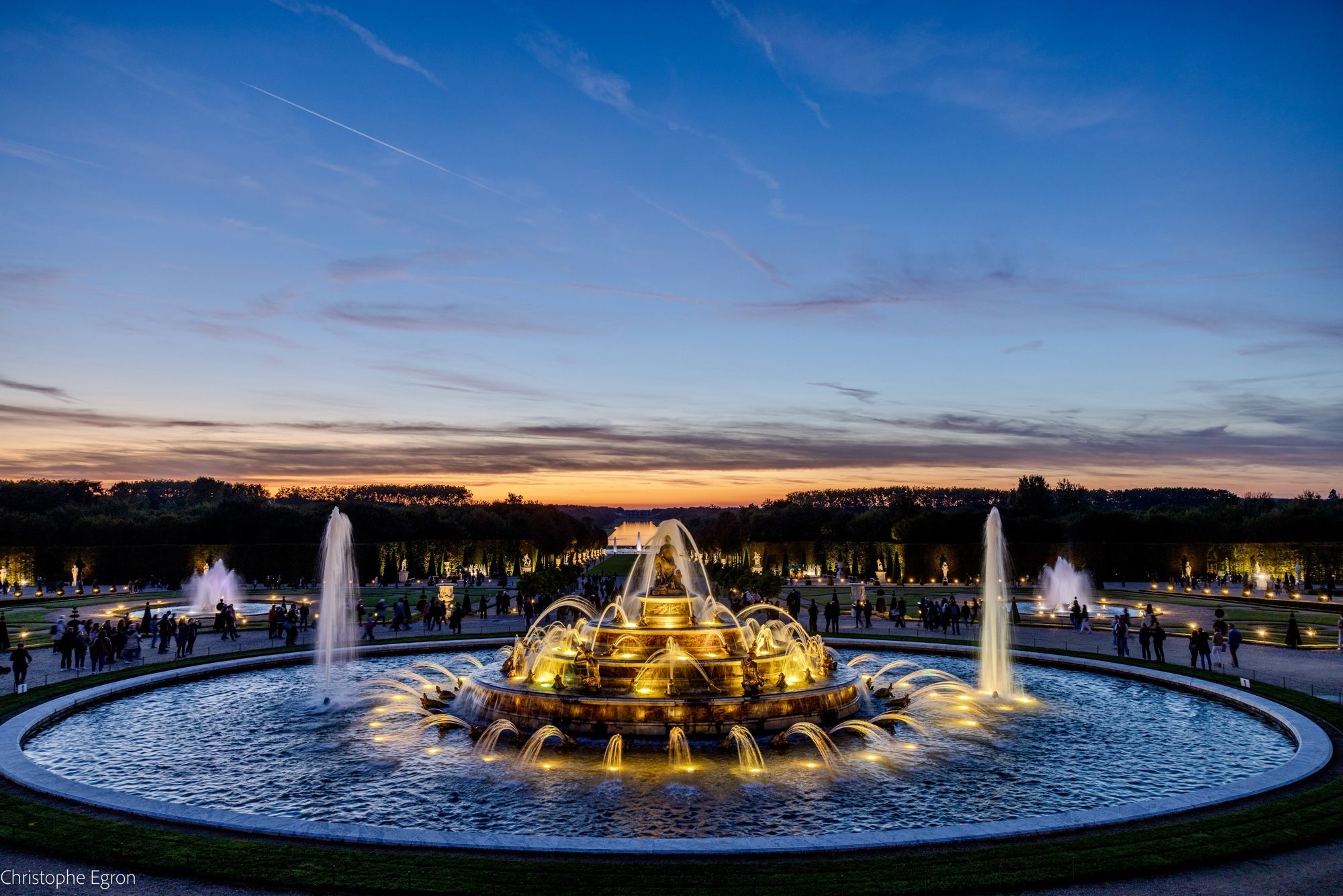 Le bassin de Latone au Chateau de Versailles