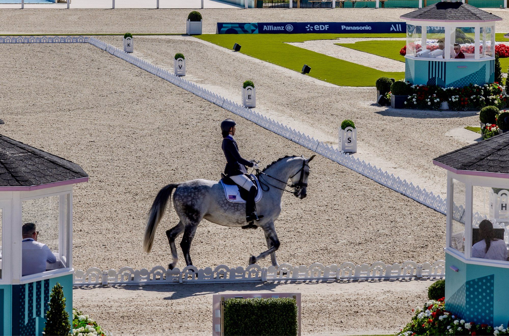 Le site olympique au château de Versailles