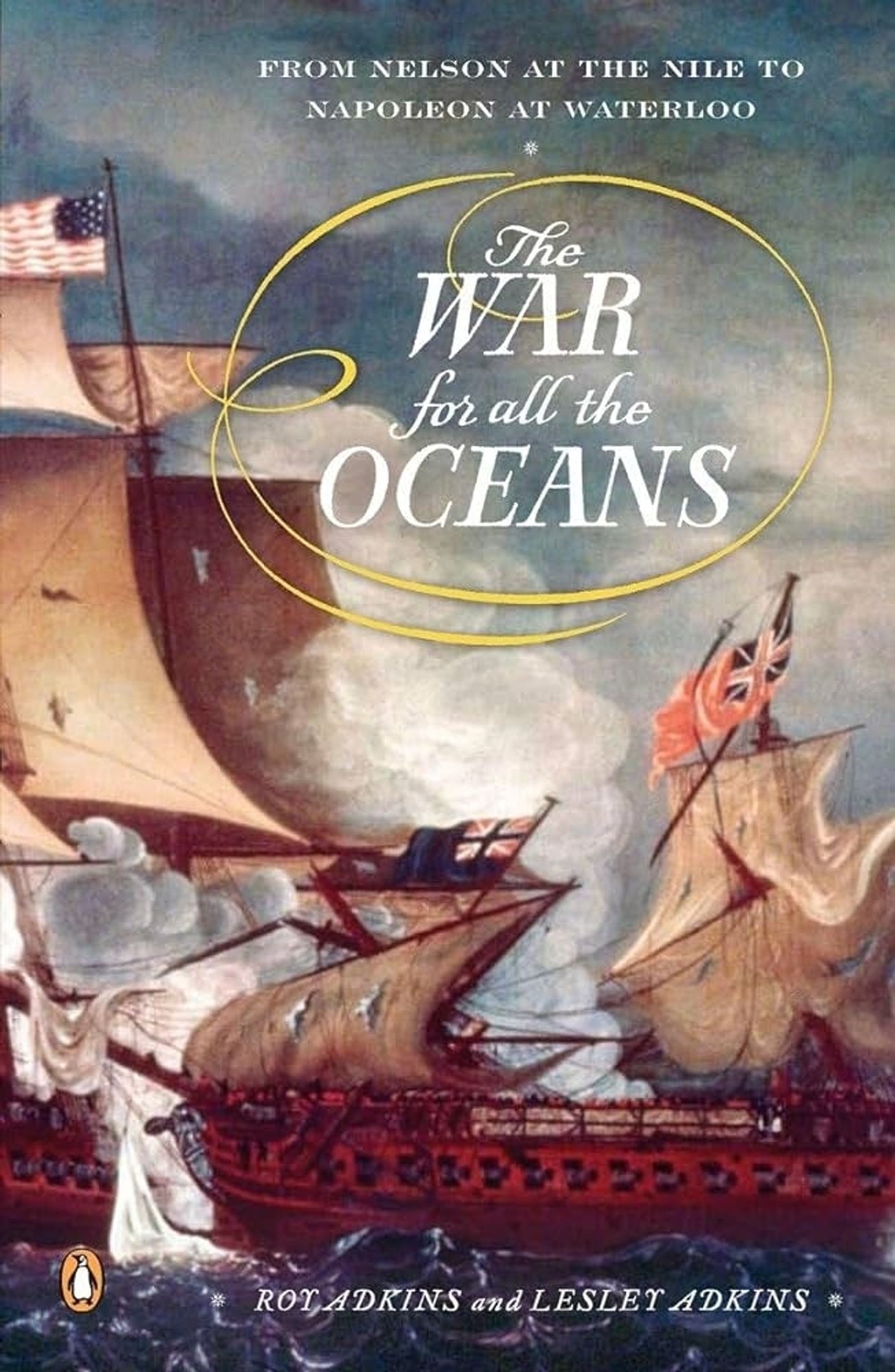 Cover of the book "War for all the Oceans"