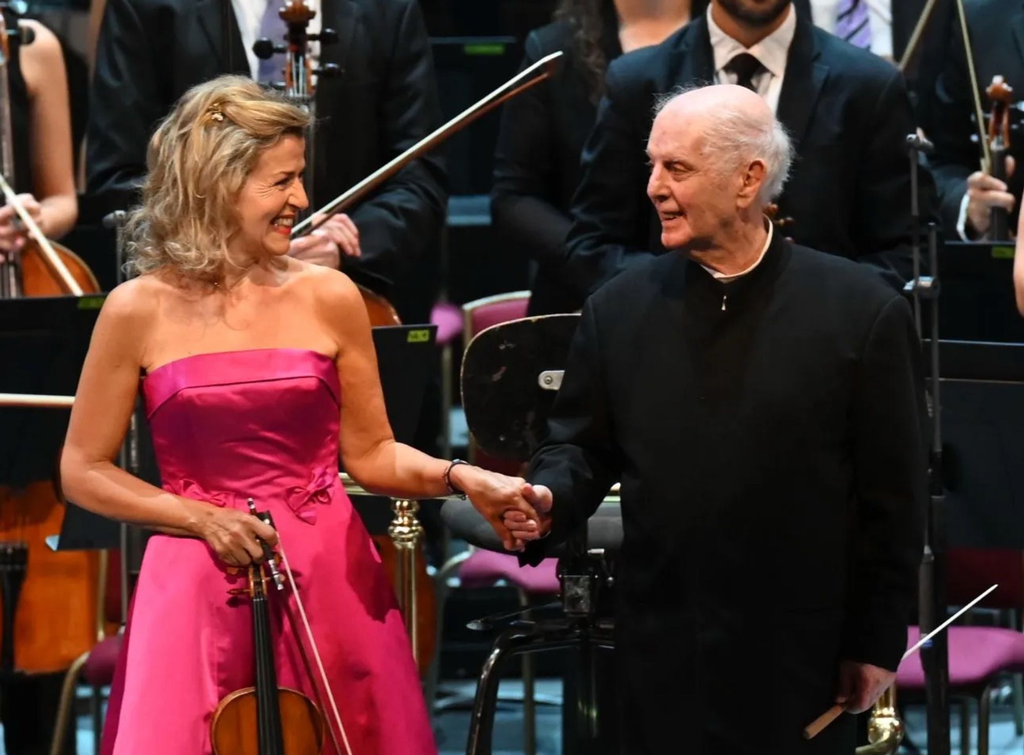 Anne-Sophie Mutter and Daniel Barenboim