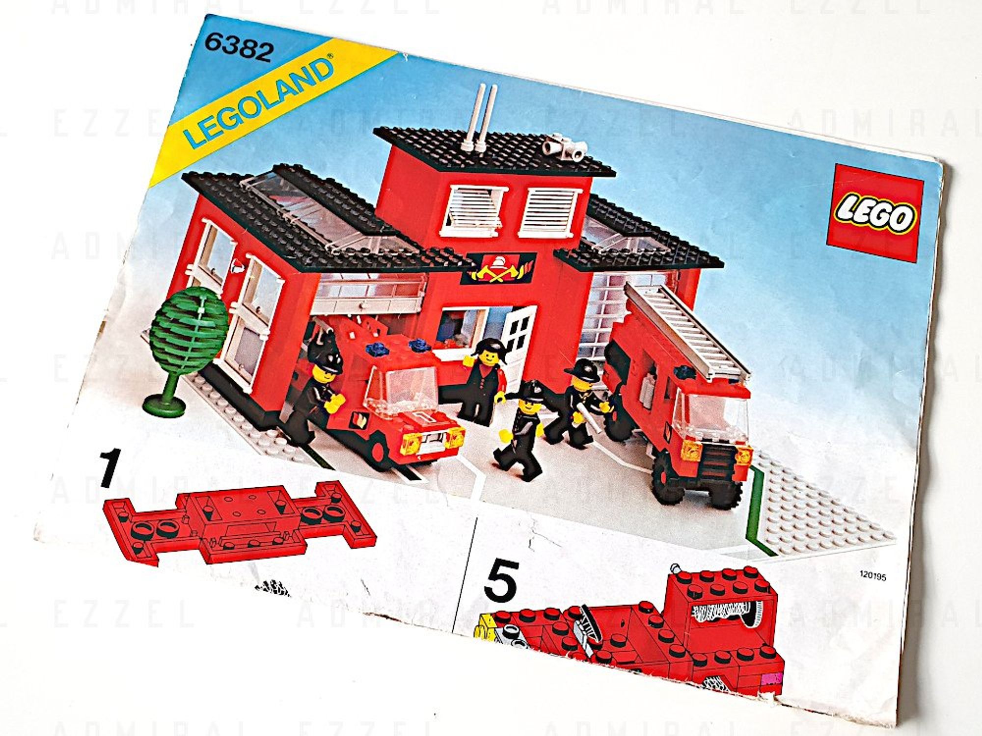 #LEGO #firestation #6382 #manual