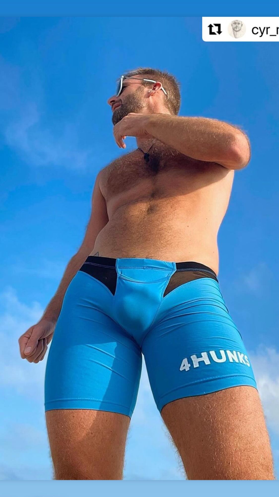 4Hunks jammer teaser hunk