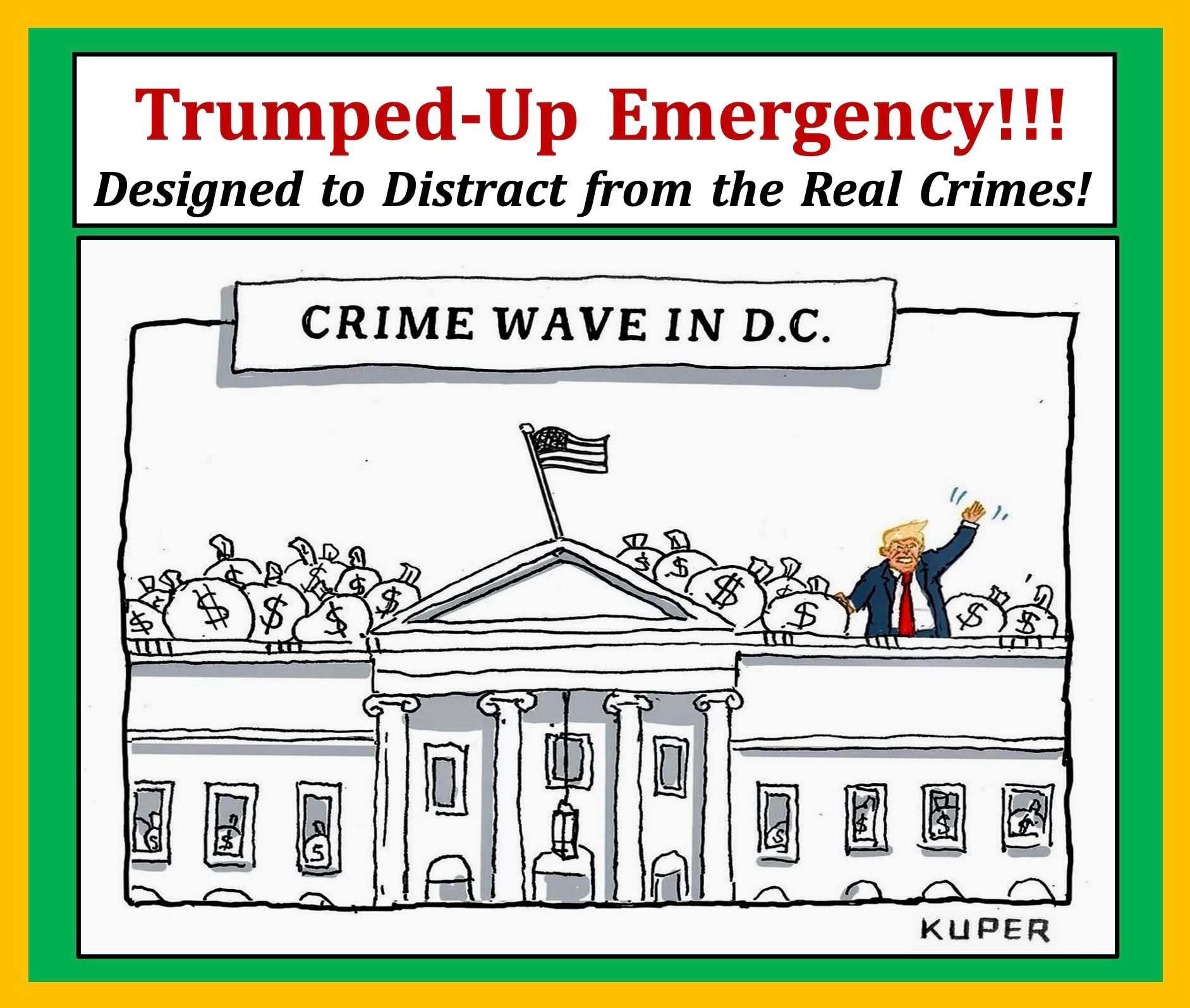 Red carpets in Alaska, Trumpmadering in TX, Whitewashing the Smithsonian, and a move towards Martial Law in LA and DC (with threats of more cities to come)

All to distract from The Epstein Files (and plunging poll numbers)

#GrabHimByTheEpsteinFiles
