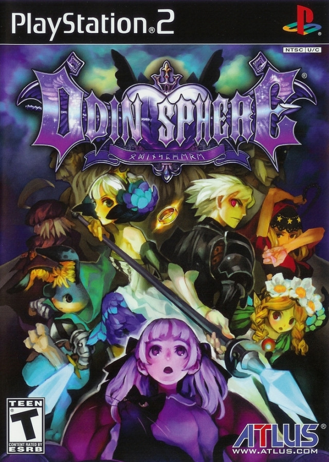 Odin Sphere original PS2 NTSC boxart