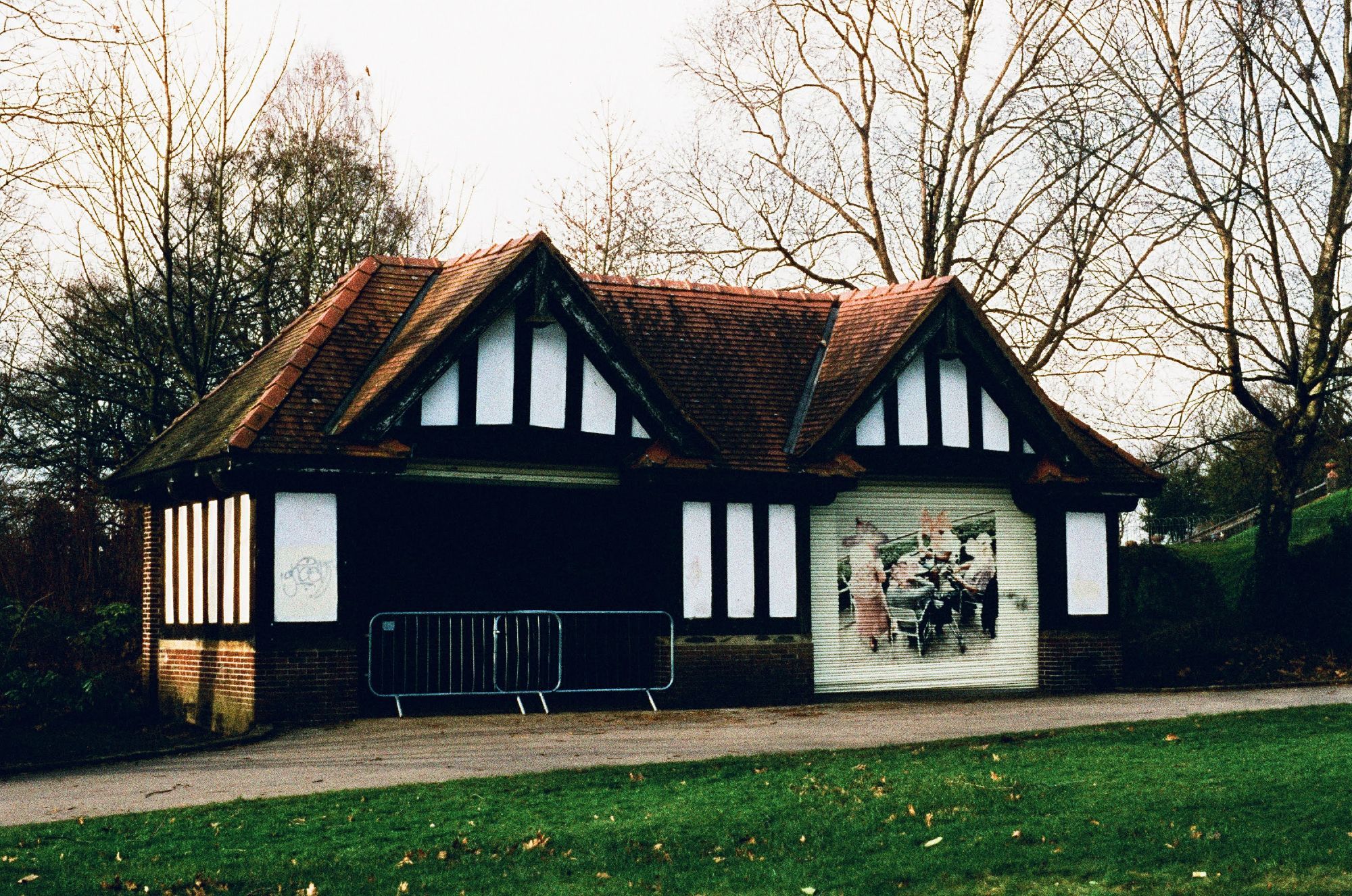 Shelter used by the park keepers when the weather is a tad inclement