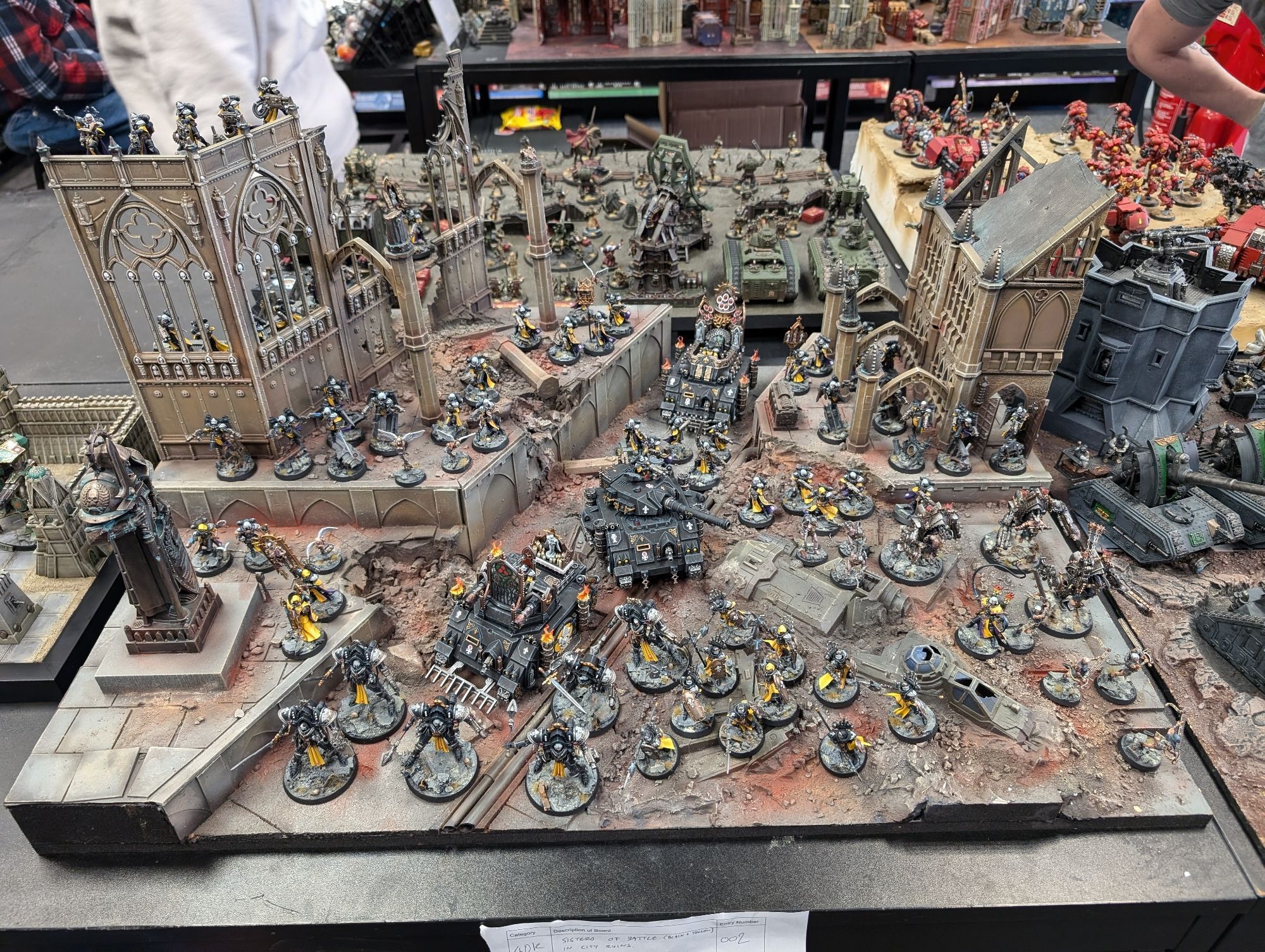 A Battle Sisters board