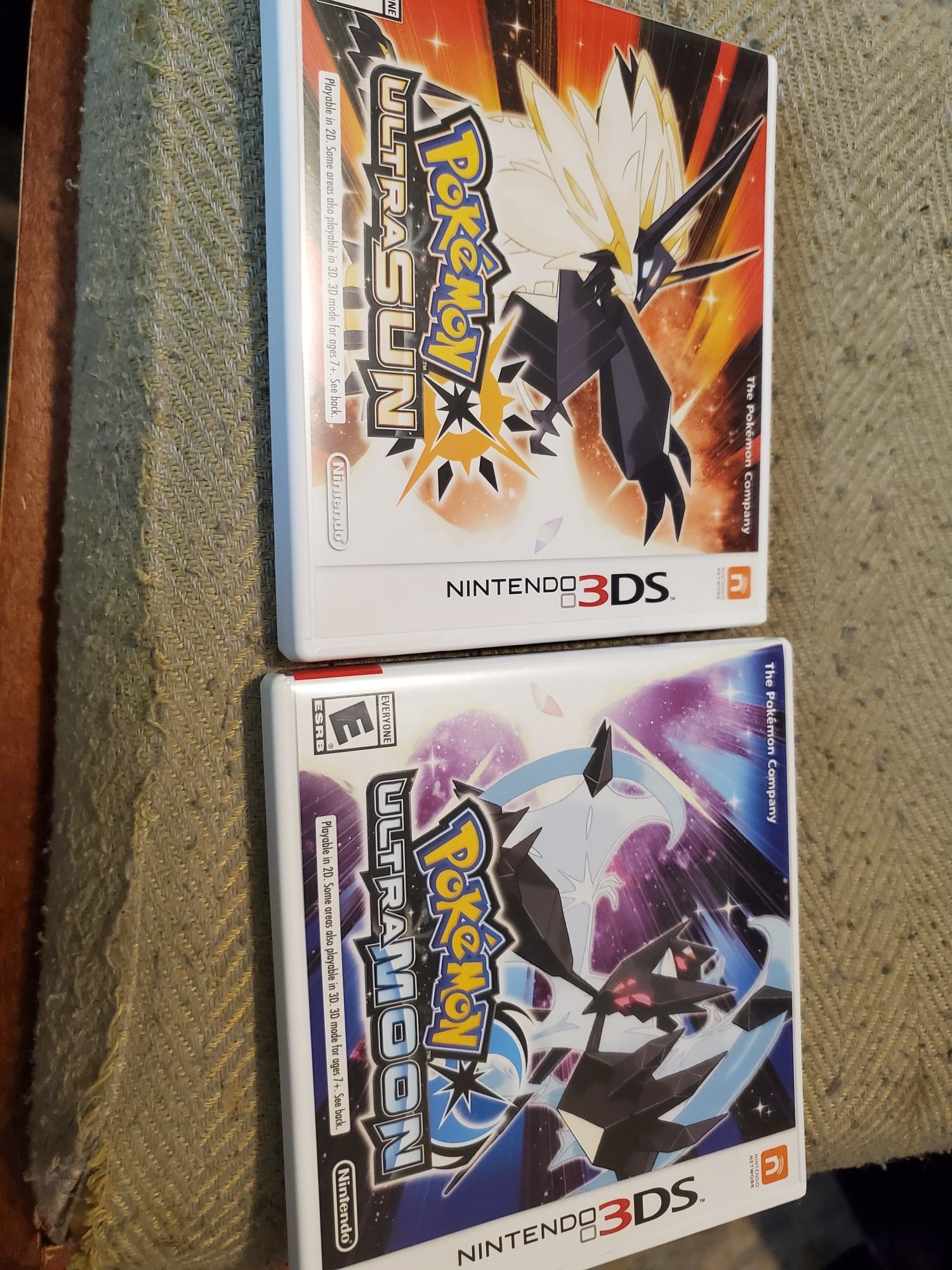 Pokemon Ultra Sun and Ultra Moon...opened and not played...oops!