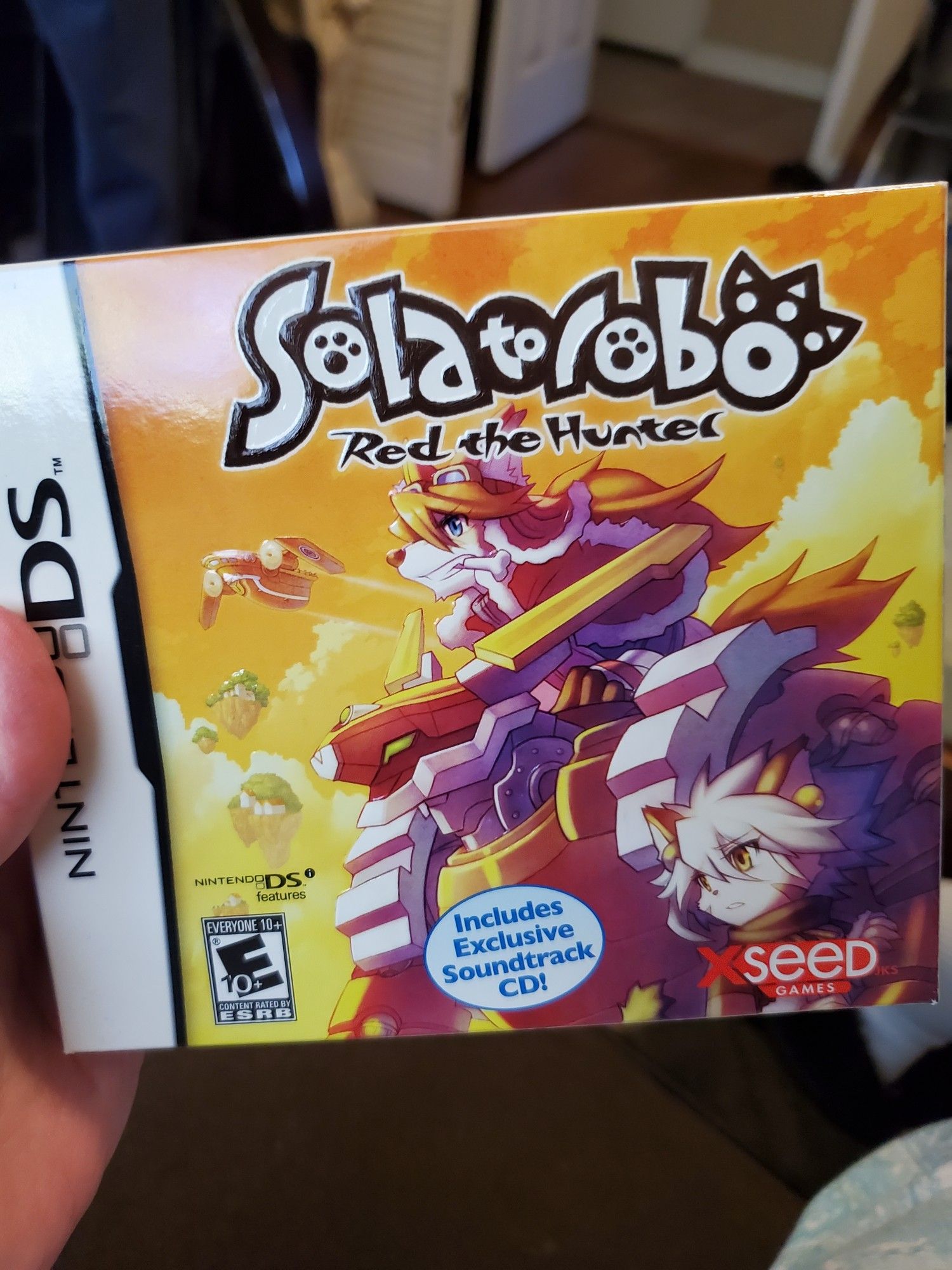 A lovely copy of the rare game Solatorobo