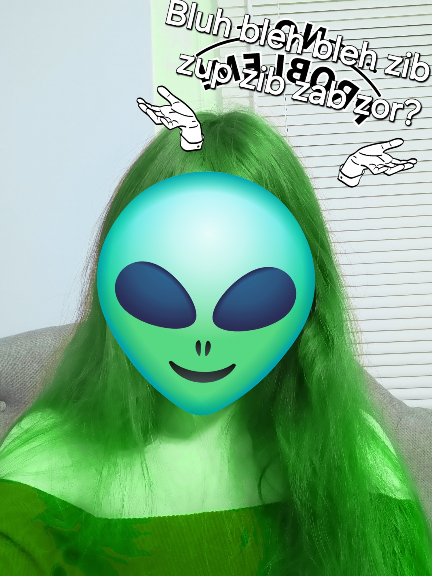 I'm an alien rawrrrr