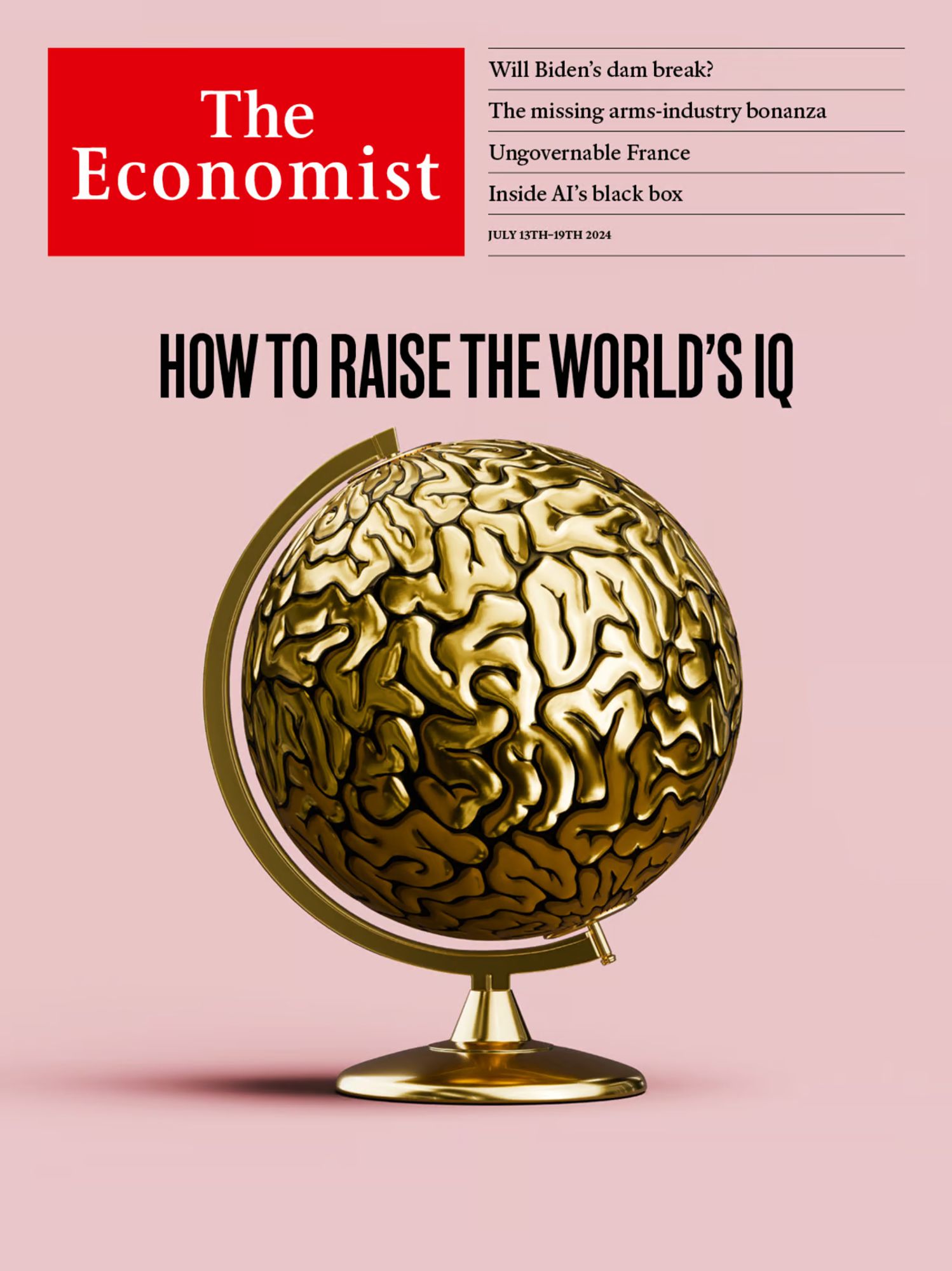 July 2024 The Economist cover