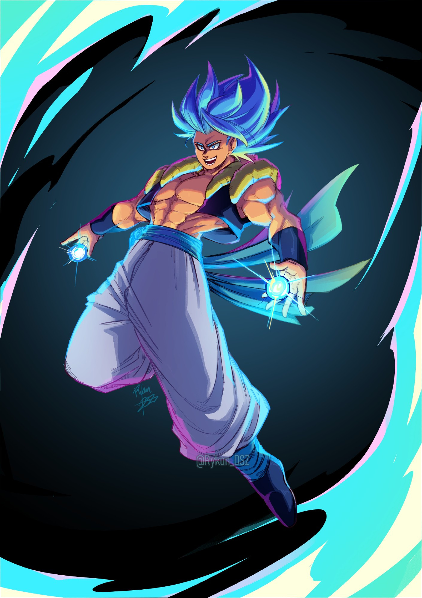 Super Saiyan Blue Gogeta