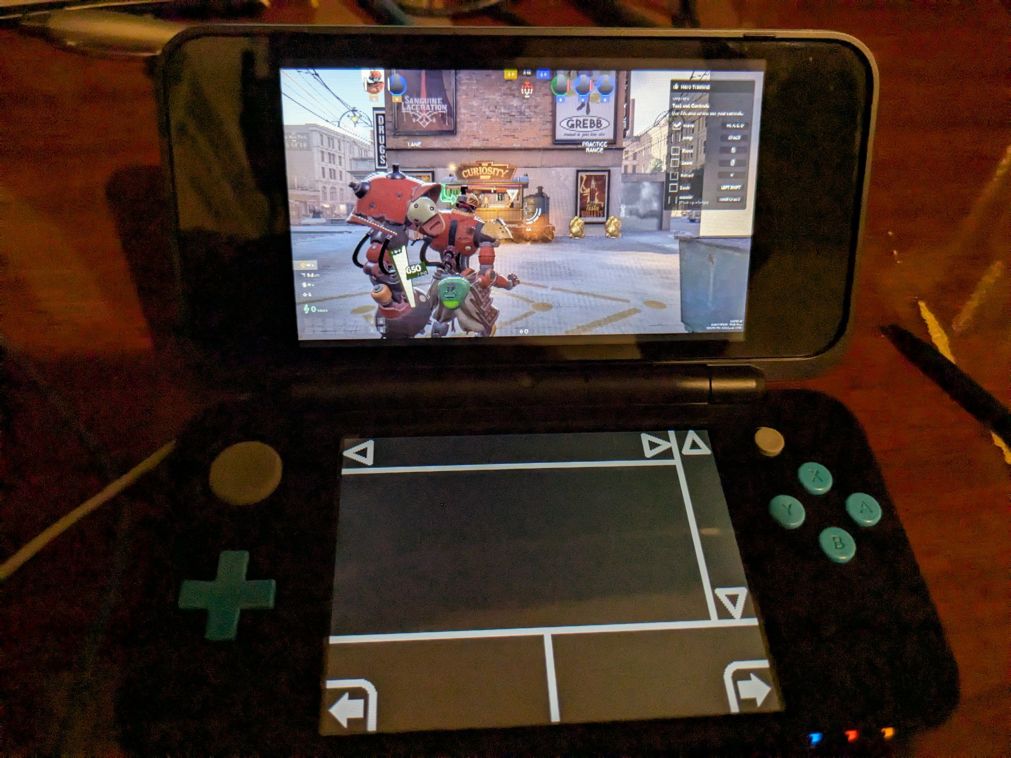 Deadlock being streamed to my new 2ds xl