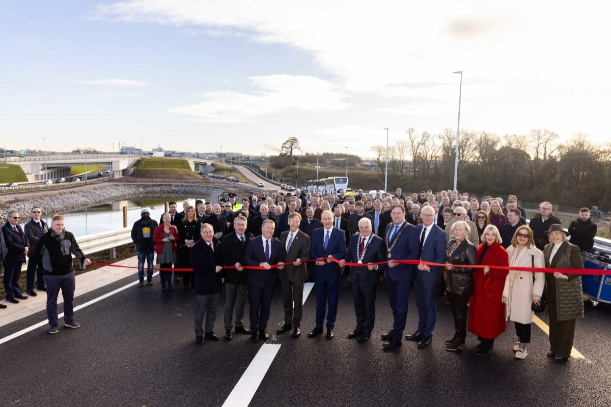 Official opening of Dunkettle Interchange.