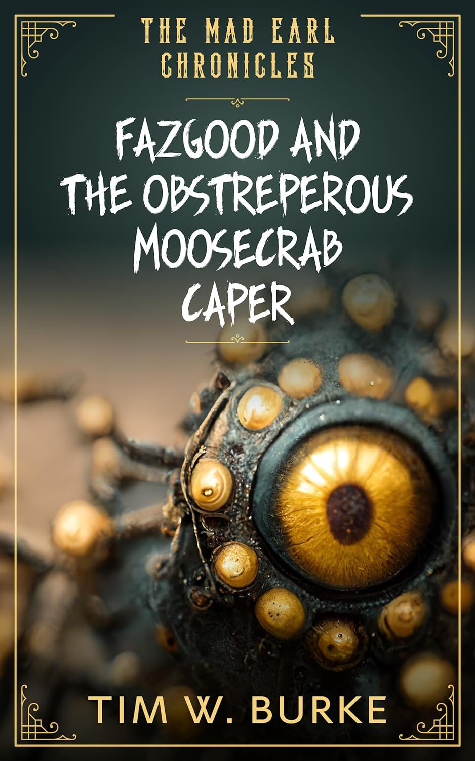 Some forty years in the writing, this tale is of an aging epic thief having his final meal in his hostile home city. Or he's on a mission of ultimate revenge that is so secret not even he knows it exists. Fazgood and the Obstreperous Moosecrab Caper on Amazon.