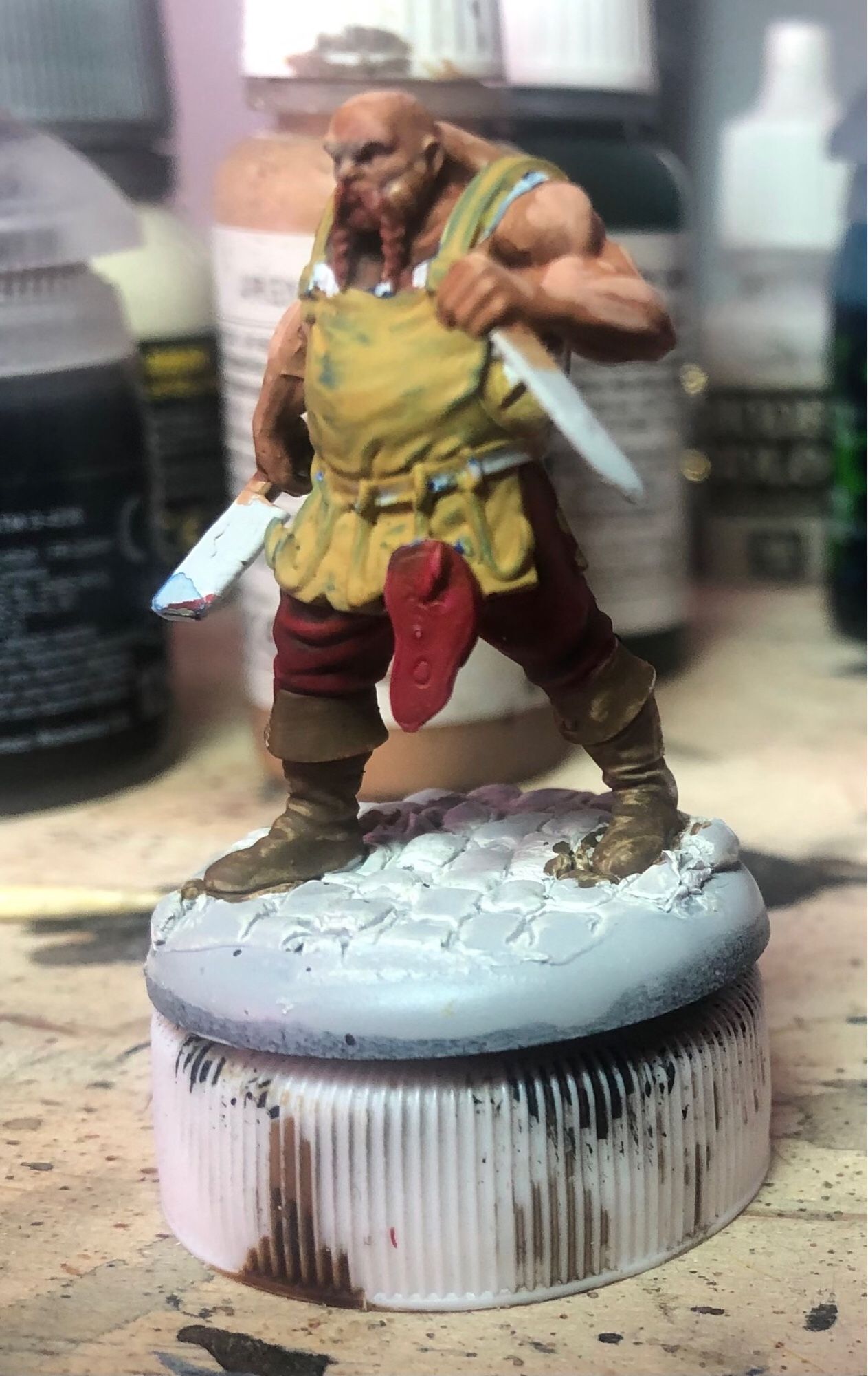 Carnevale, Wargames miniatures. Butcher, The Guild.