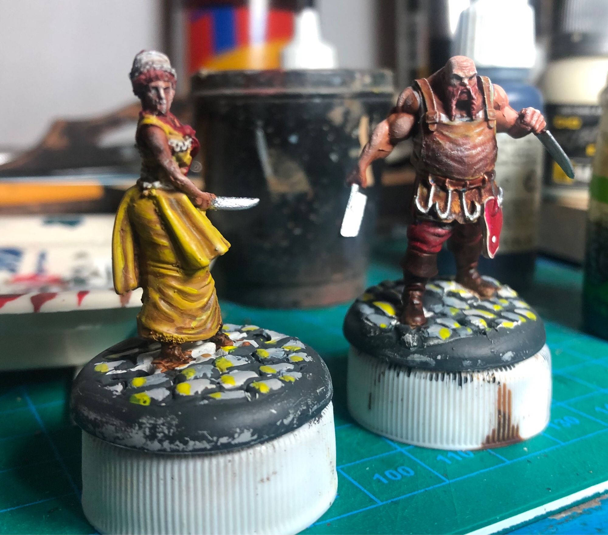 Carnevale, Miniature wargames, painting, The Guild, Citizen, Butcher.