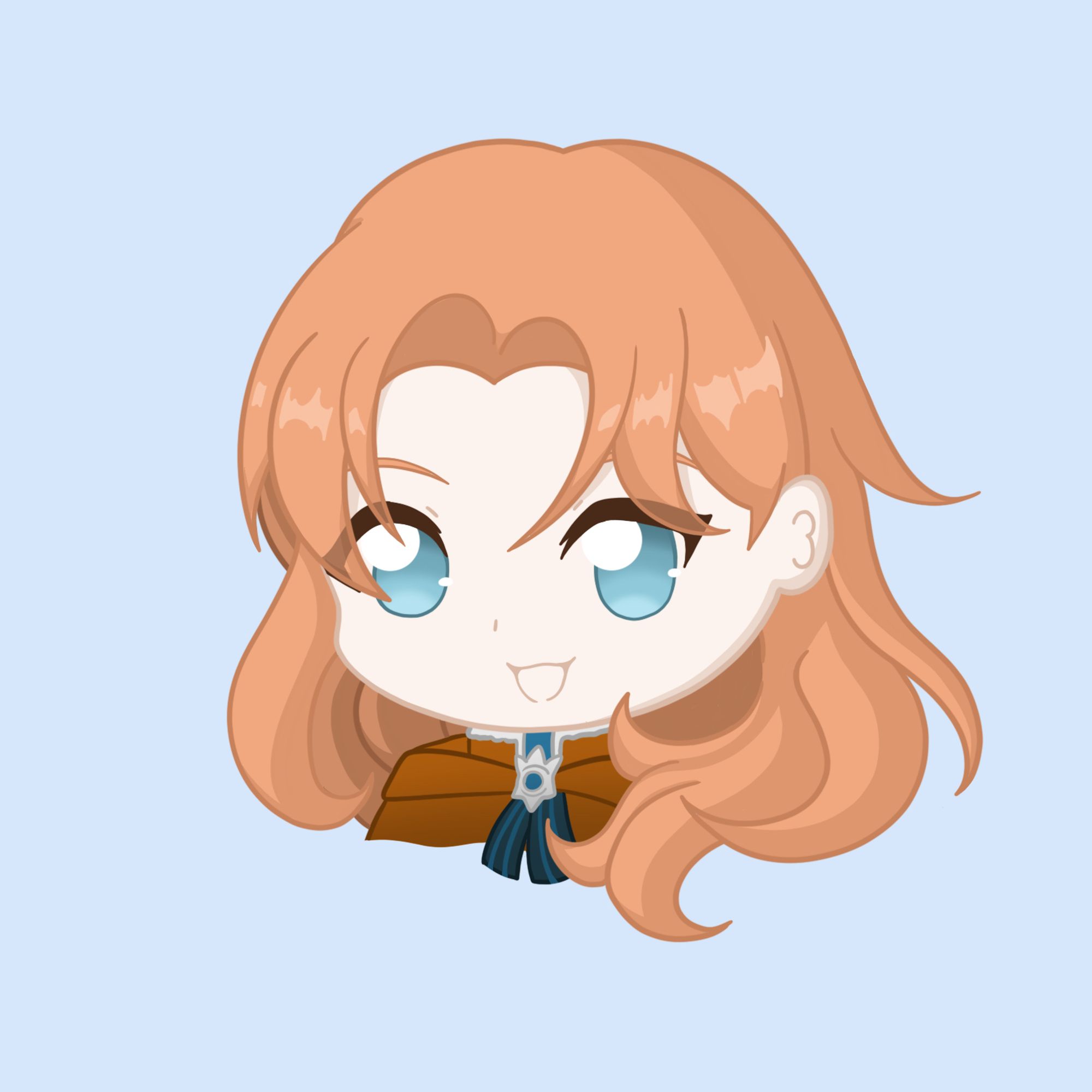 A chibi version of Annette Fantine Dominic (from Fire Emblem: Three Houses)