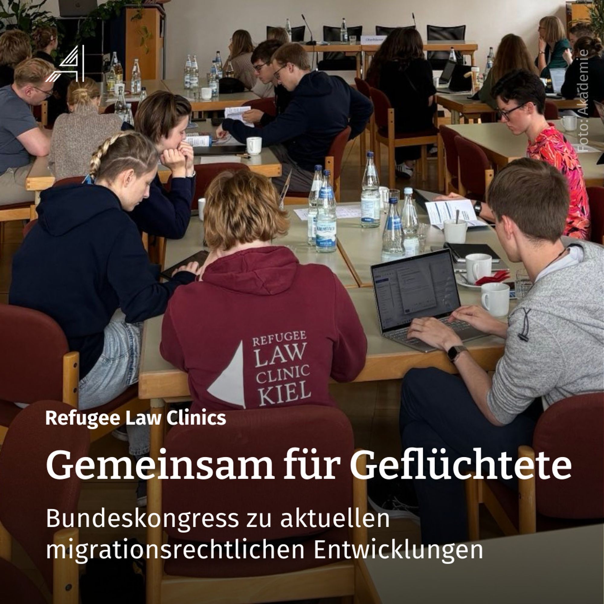 Refugee Law Clinics 
Gemeinsam für Geflüchtete
Bundeskongress zu aktuellen migrationsrechtlichen Entwicklungen