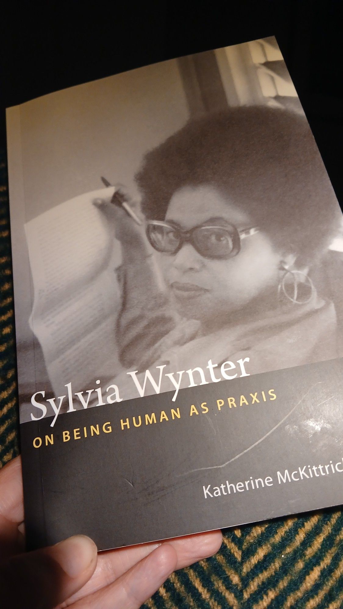 Cover of Sylvia Wynter 'on being human as praxis' edited by Katherine McKittrick