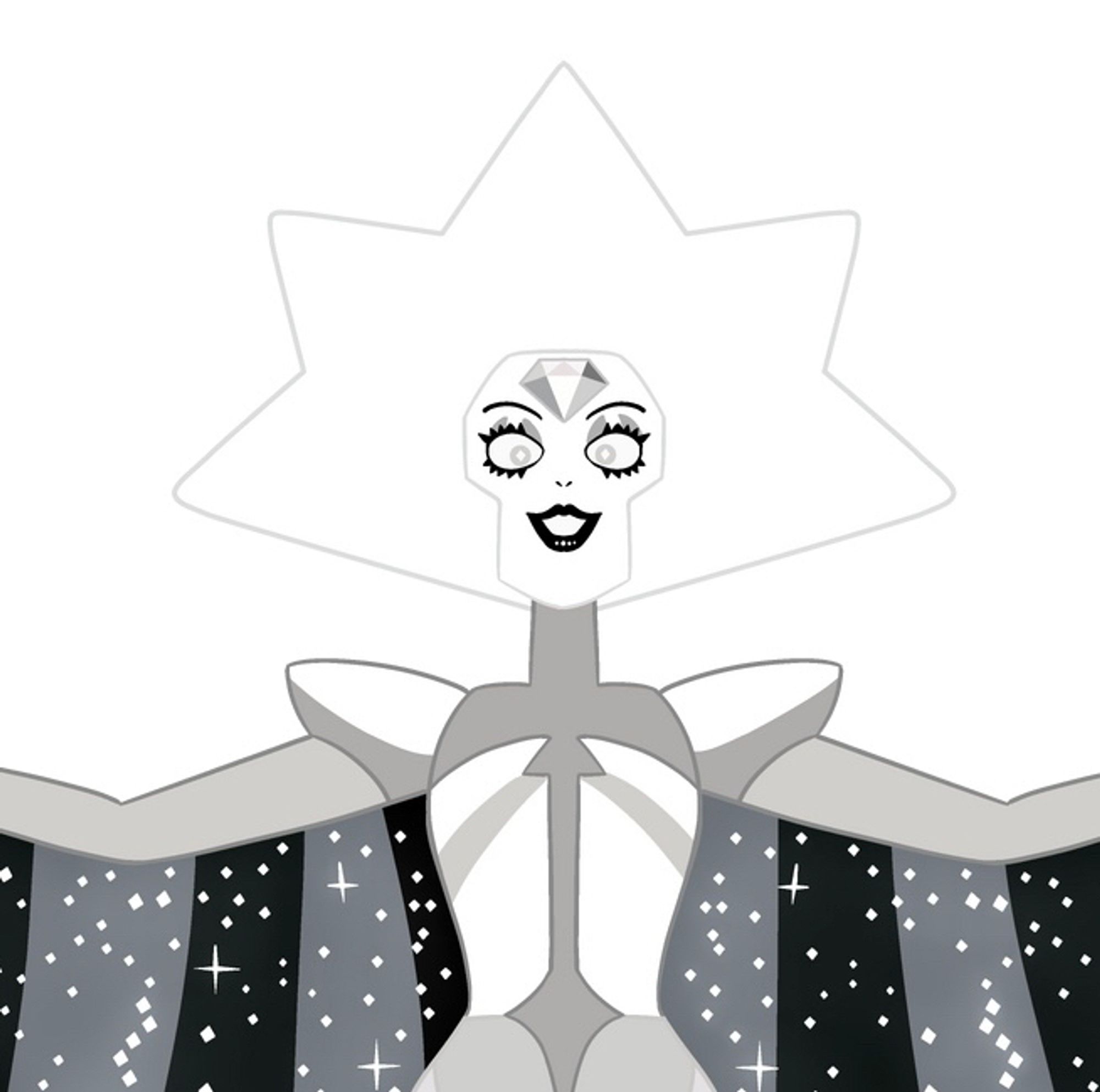 White Diamond from Steven Universe