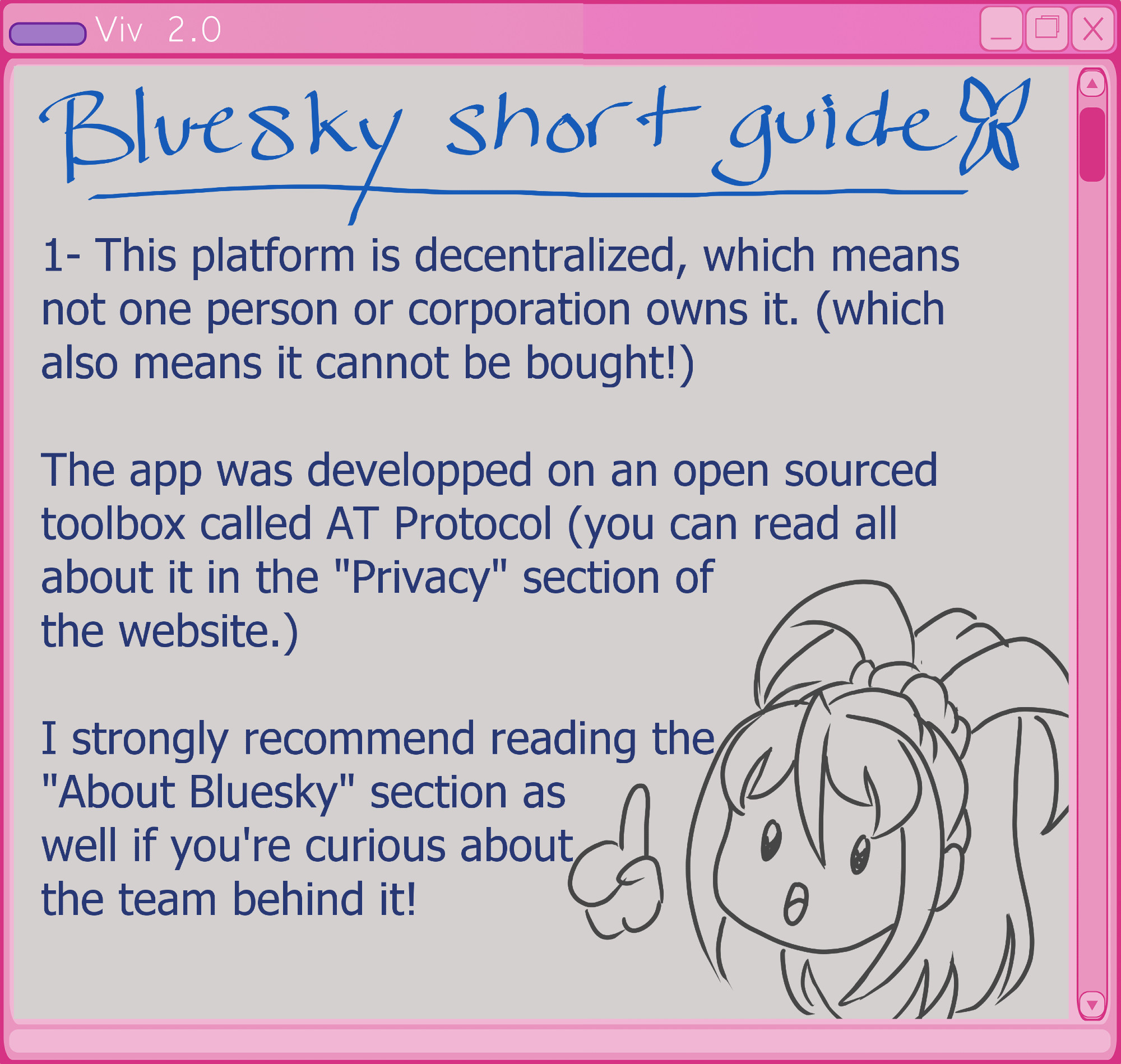 Bluesky short guide page 1