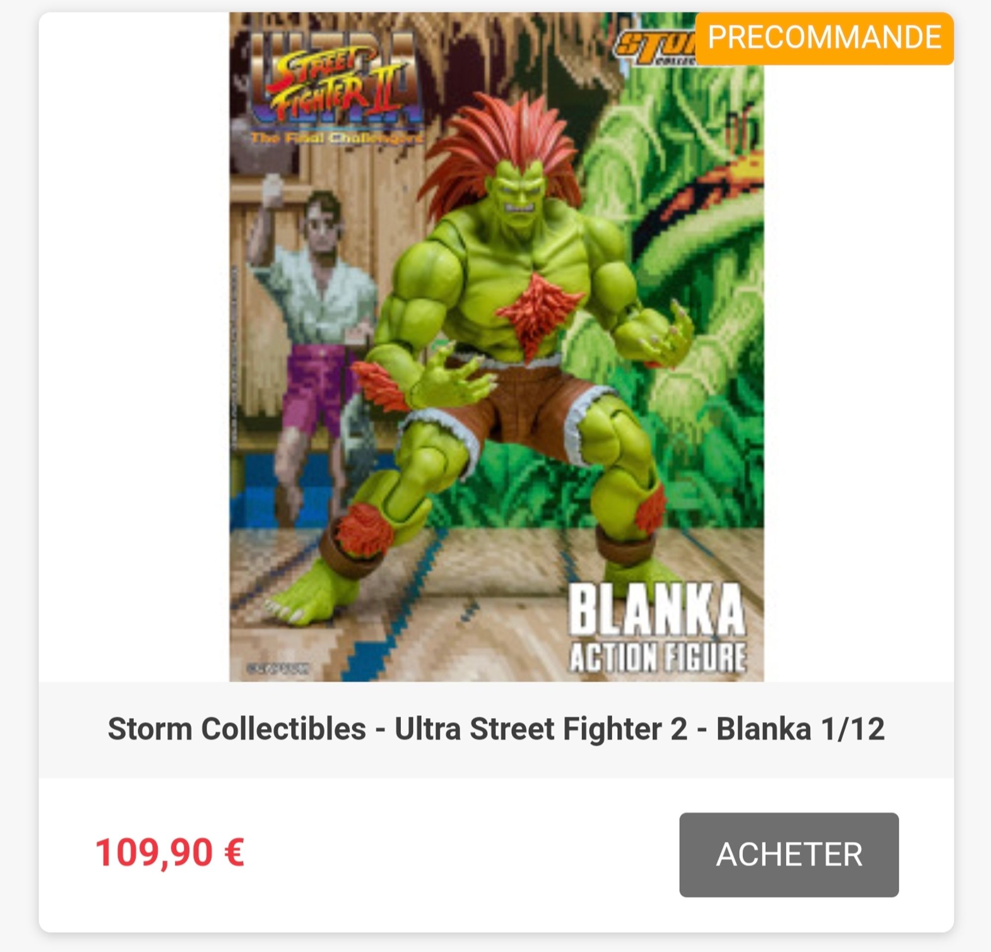 Firugine 1/12 de Blanka par Storm Collectibles