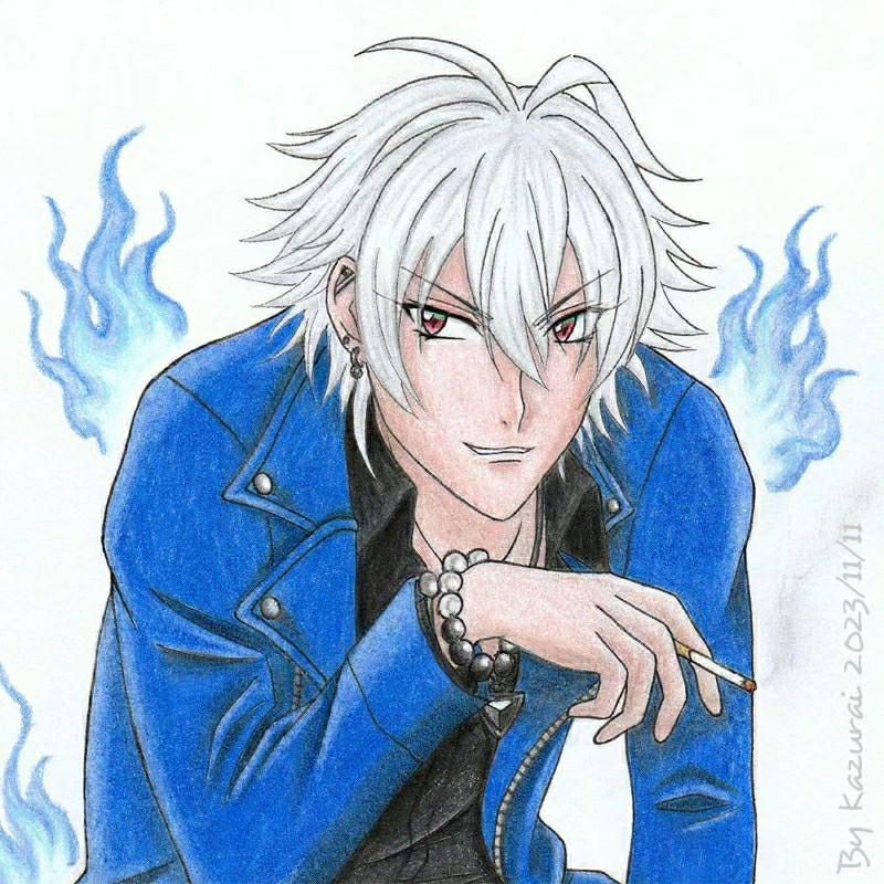 Samatoki Aohitsugi from Hypnosis Mic
Birthday 2023 fanart
Blue Flame Outfit
CloseUp