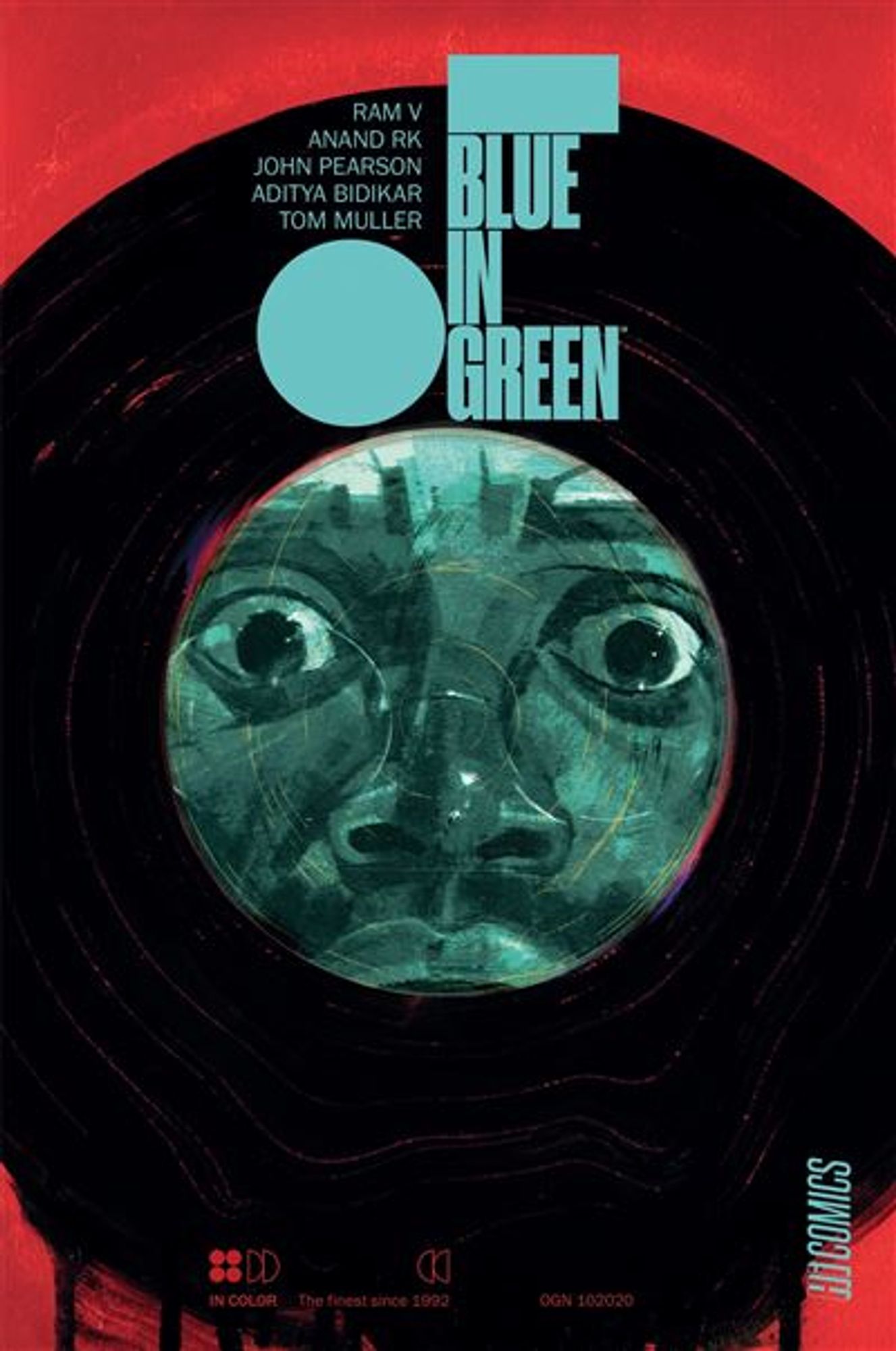 Couverture de "Blue in Green"