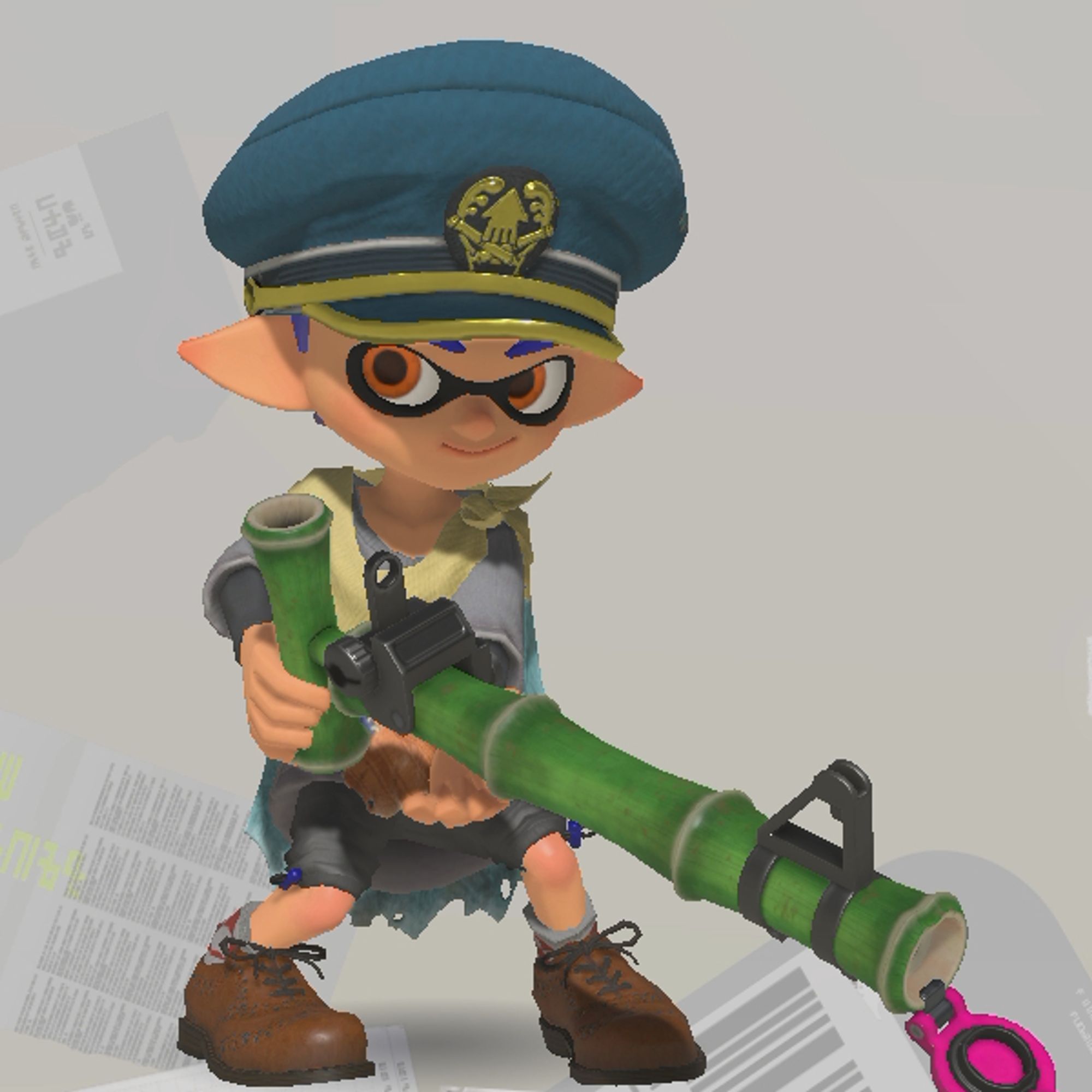 Holy shit is that CUTTLEFISH from the SQUIDBEAK SPLATOON!!!???