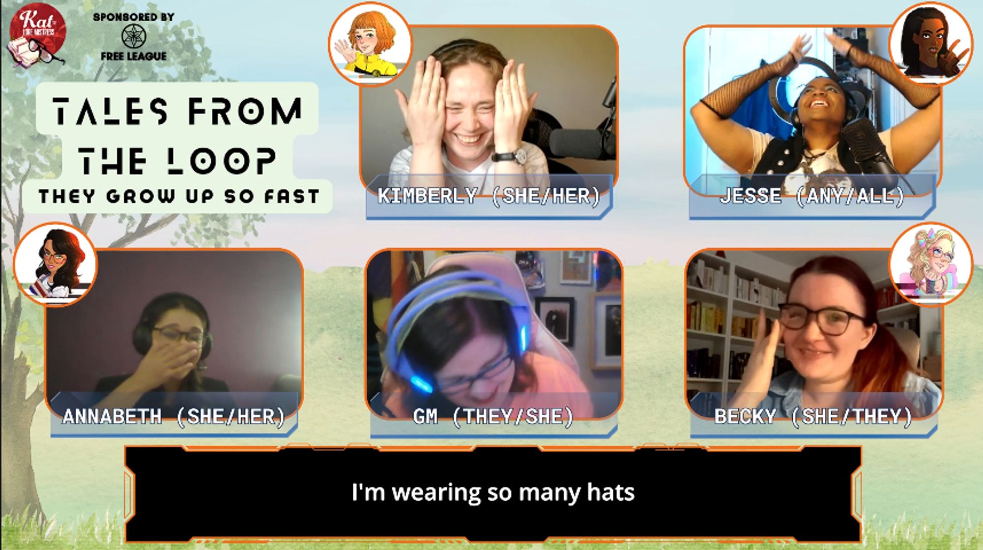 A screenshot from the Tales From The Loop Series entitled ‘I am wearing so many hats!’