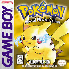 Pokémon Yellow game boy color box art