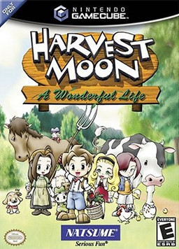 Harvest Moon: A Wonderful Life GameCube box art